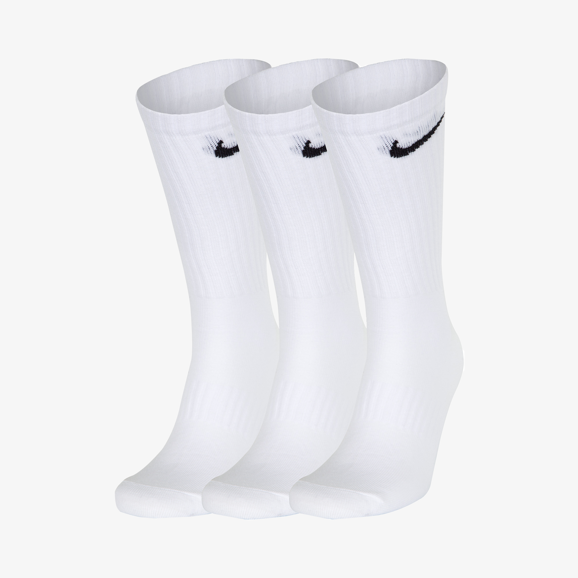 Носки Nike Nike Everyday Lightweight, 3 пары SX7676N06-100, цвет белый, размер 41-45 SX7676-100 - фото 1