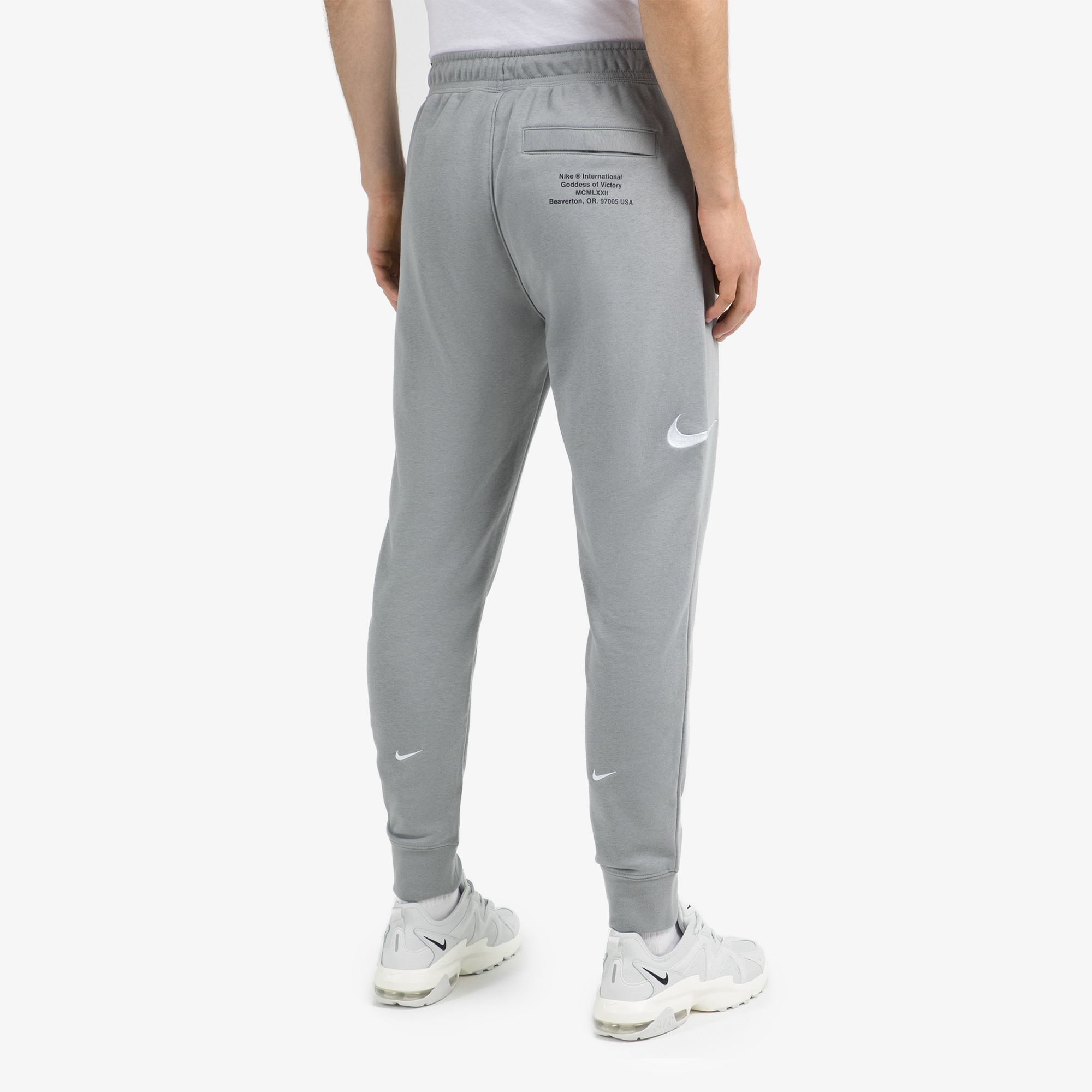 Брюки Nike Nike Sportswear Swoosh CJ4880N06-073, цвет серый, размер 44-46 CJ4880-073 - фото 2