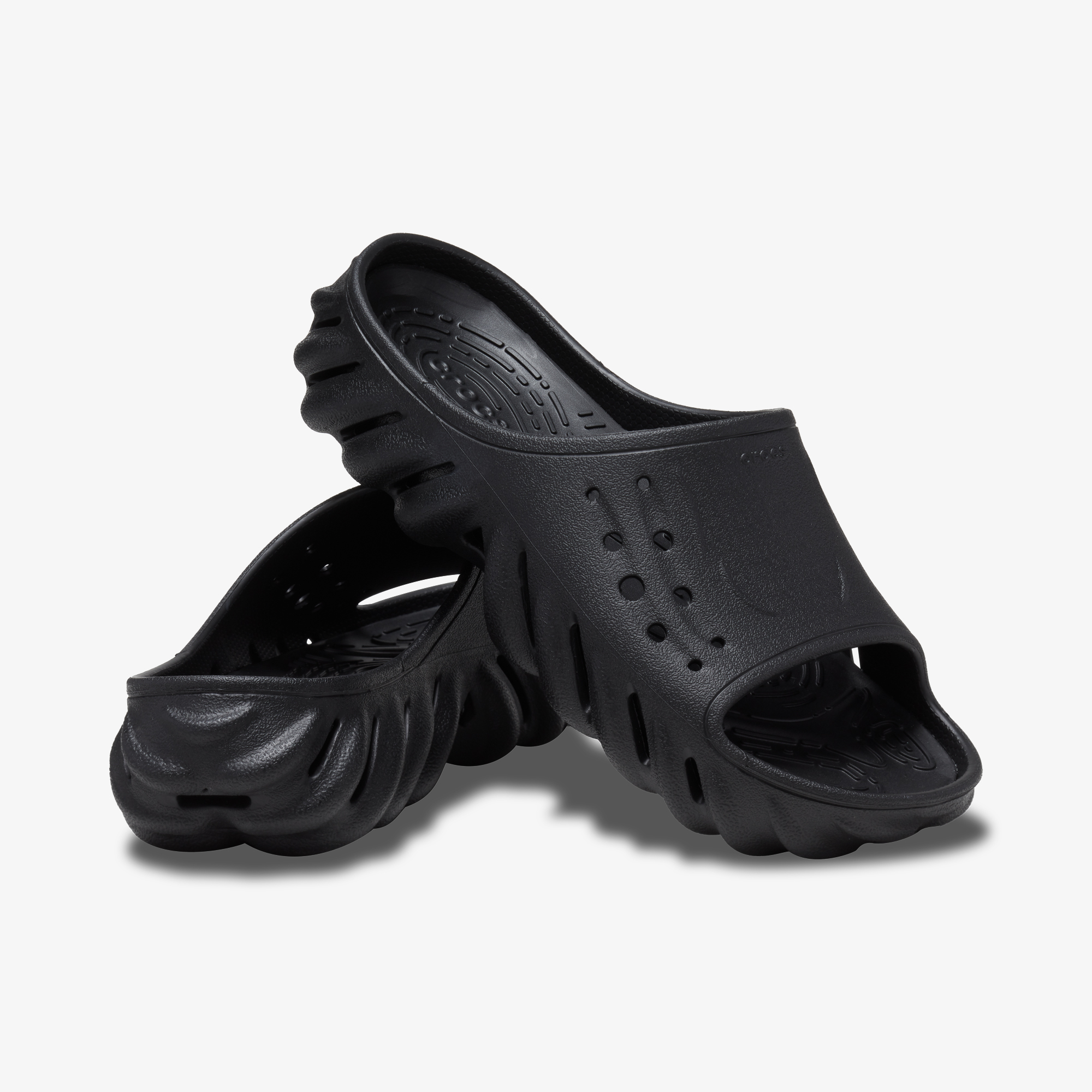 Crocs Echo Slide, Черный 208170C1G-001 - фото 6