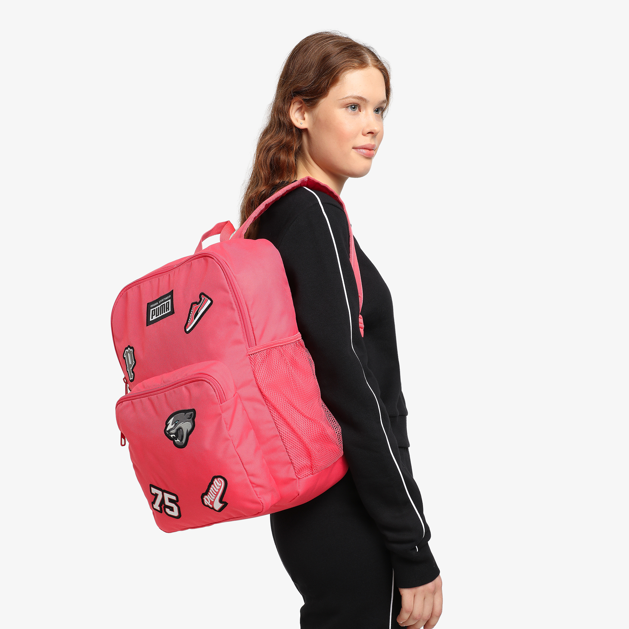 Рюкзак PUMA, Розовый 079514P0P-03, размер 30 x 44 x 14 см - фото 6