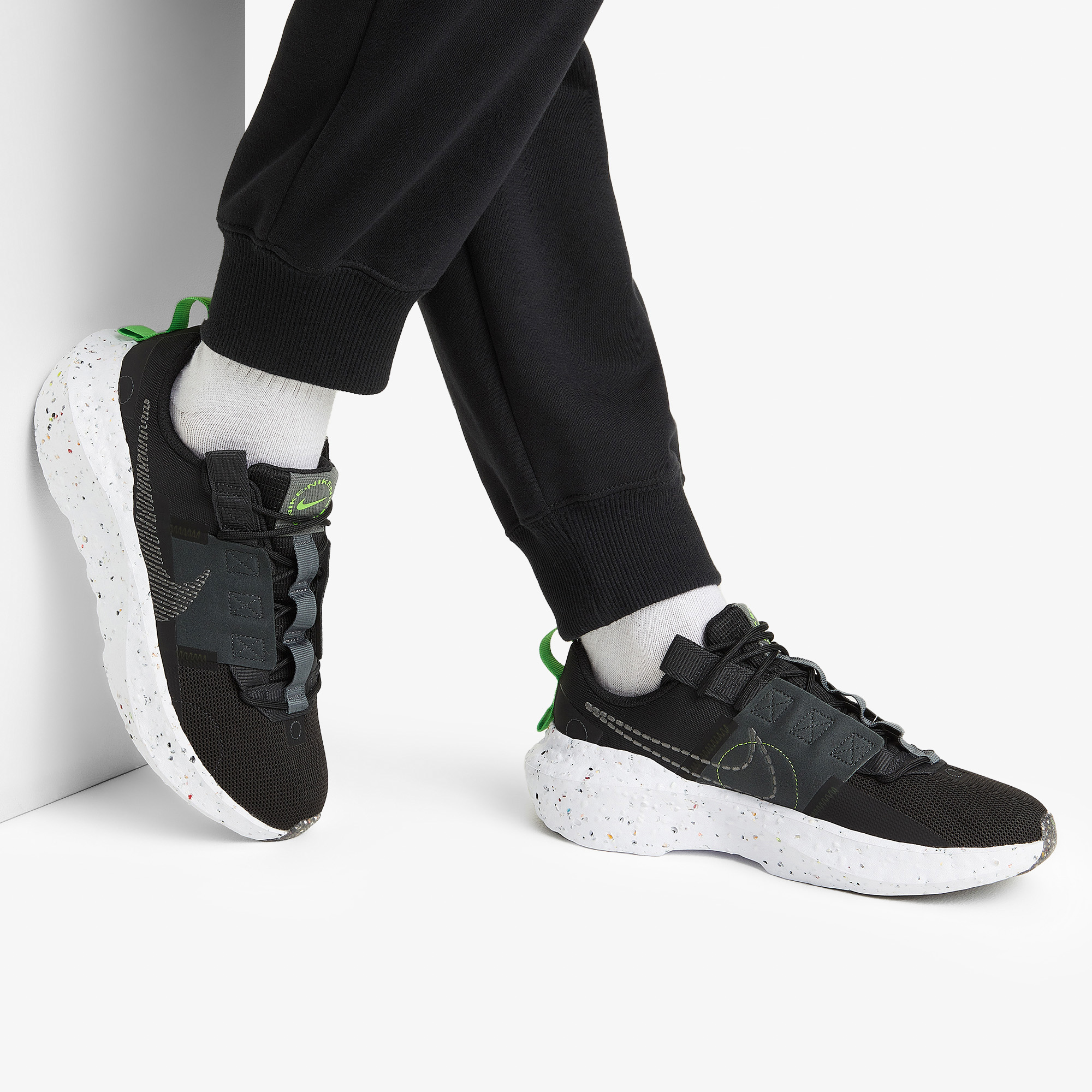 Кроссовки Nike Nike Crater Impact CW2386N06-001, цвет черный, размер 37 - фото 7