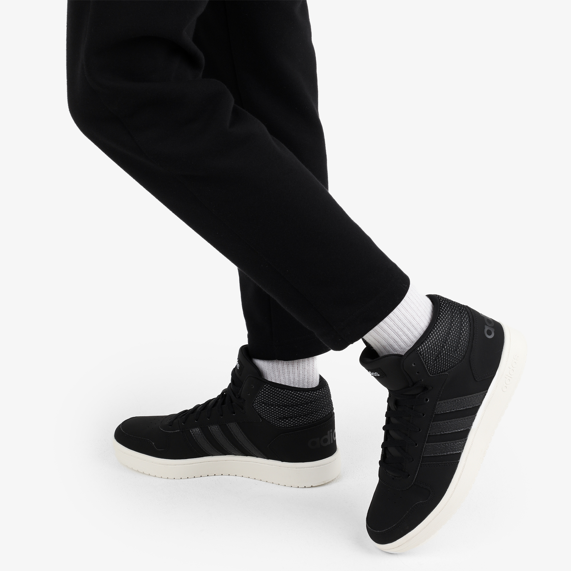 Кеды adidas adidas Hoops 2.0 EG7734A01-, цвет черный, размер 35.5 - фото 7