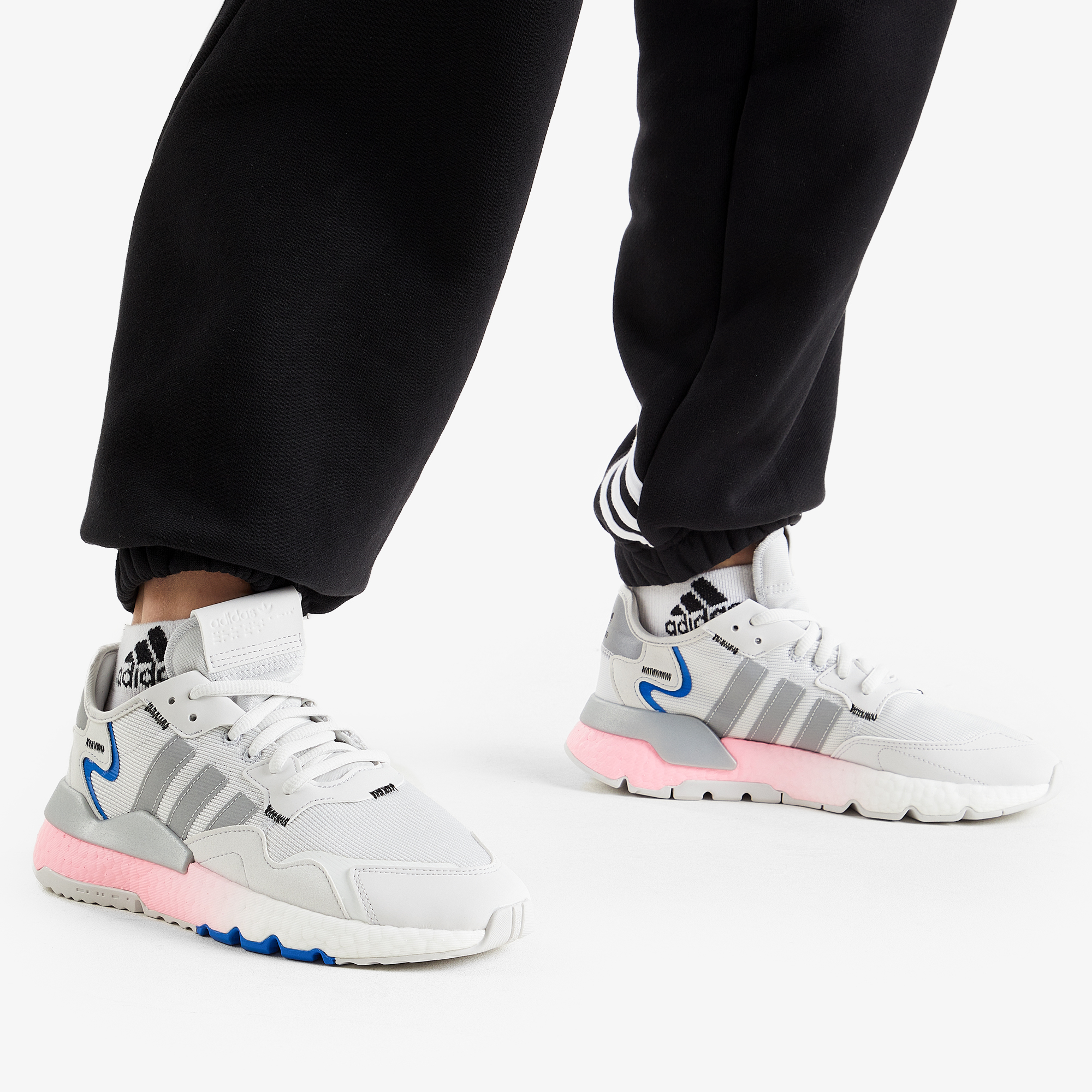 Кроссовки adidas adidas Nite Jogger FY5748A01-, цвет серый, размер 37.5 - фото 8