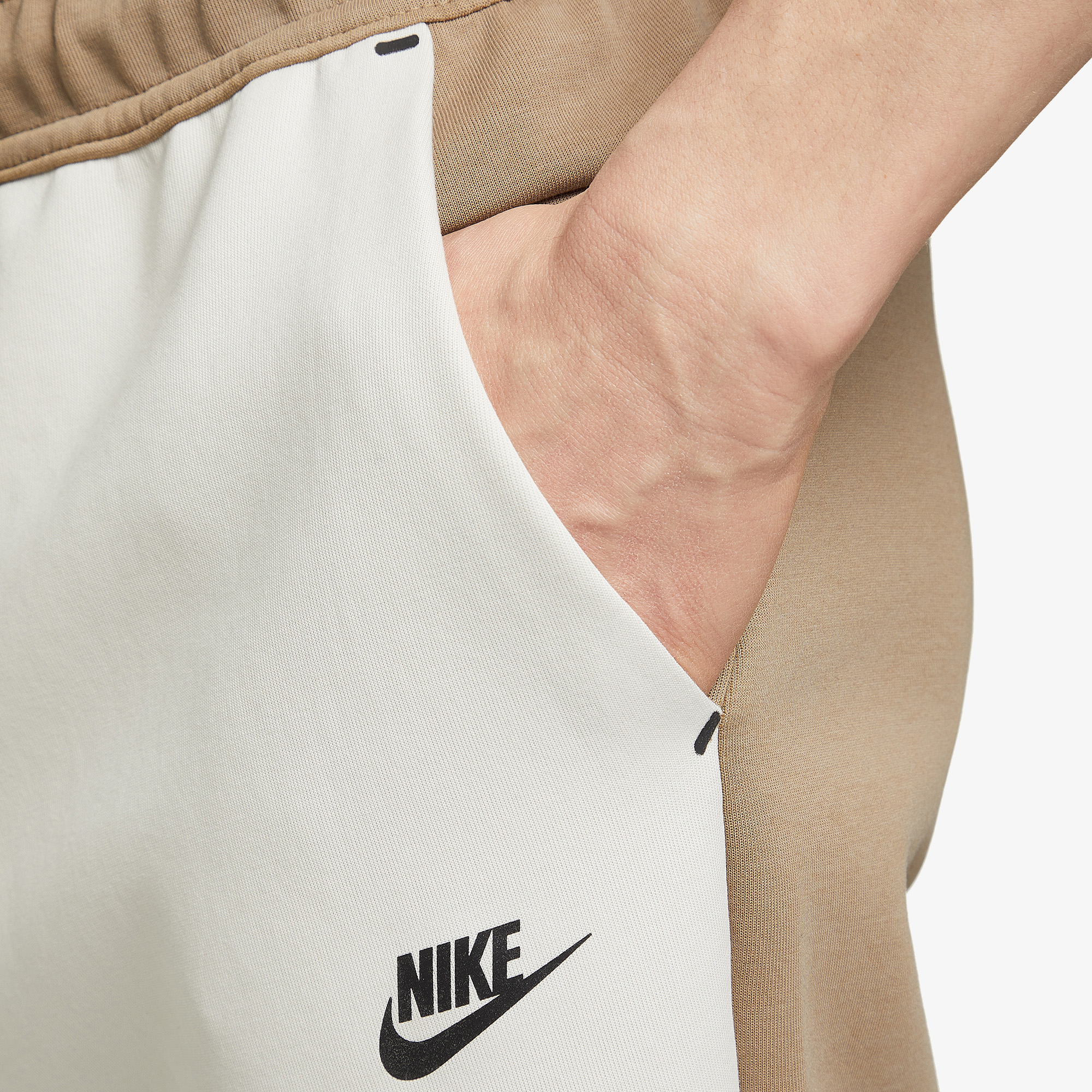 Брюки Nike Nike Sportswear Tech Fleece CU4495N06-208, цвет бежевый, размер 50-52 - фото 4