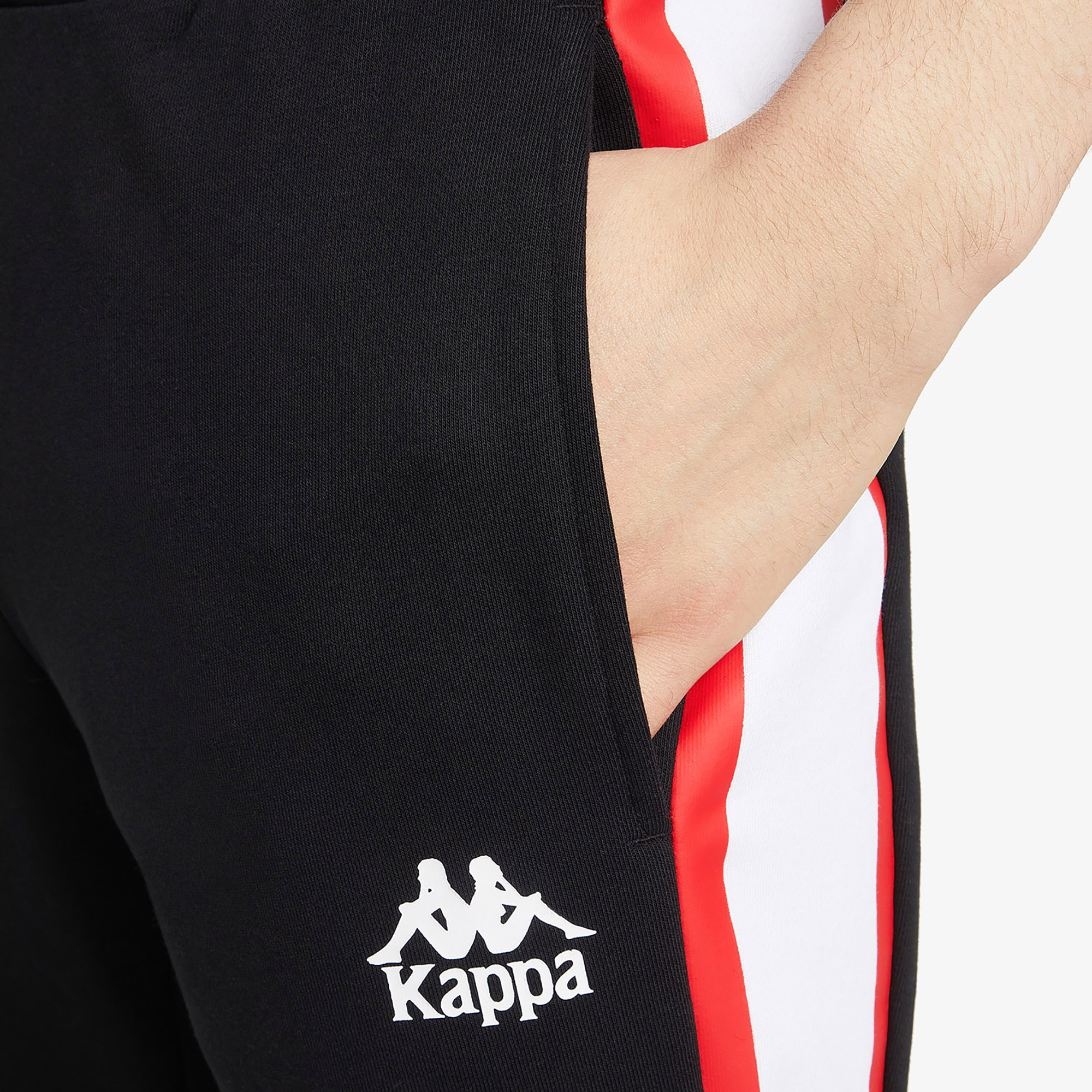 Брюки Kappa Брюки Kappa 110638KAP-BW, цвет черный, размер 50 Нет - фото 4