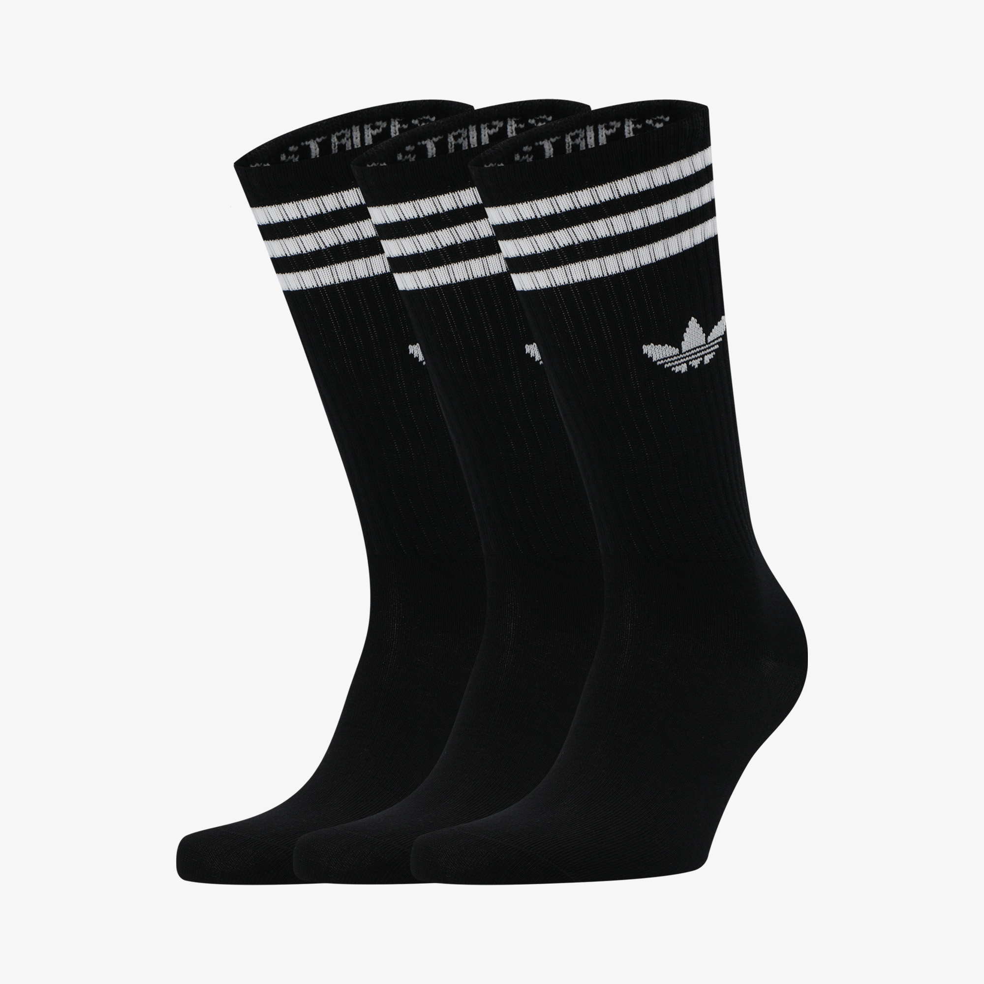 Носки adidas, 3 пары, Черный IL5015A01-, размер 43-46 - фото 1