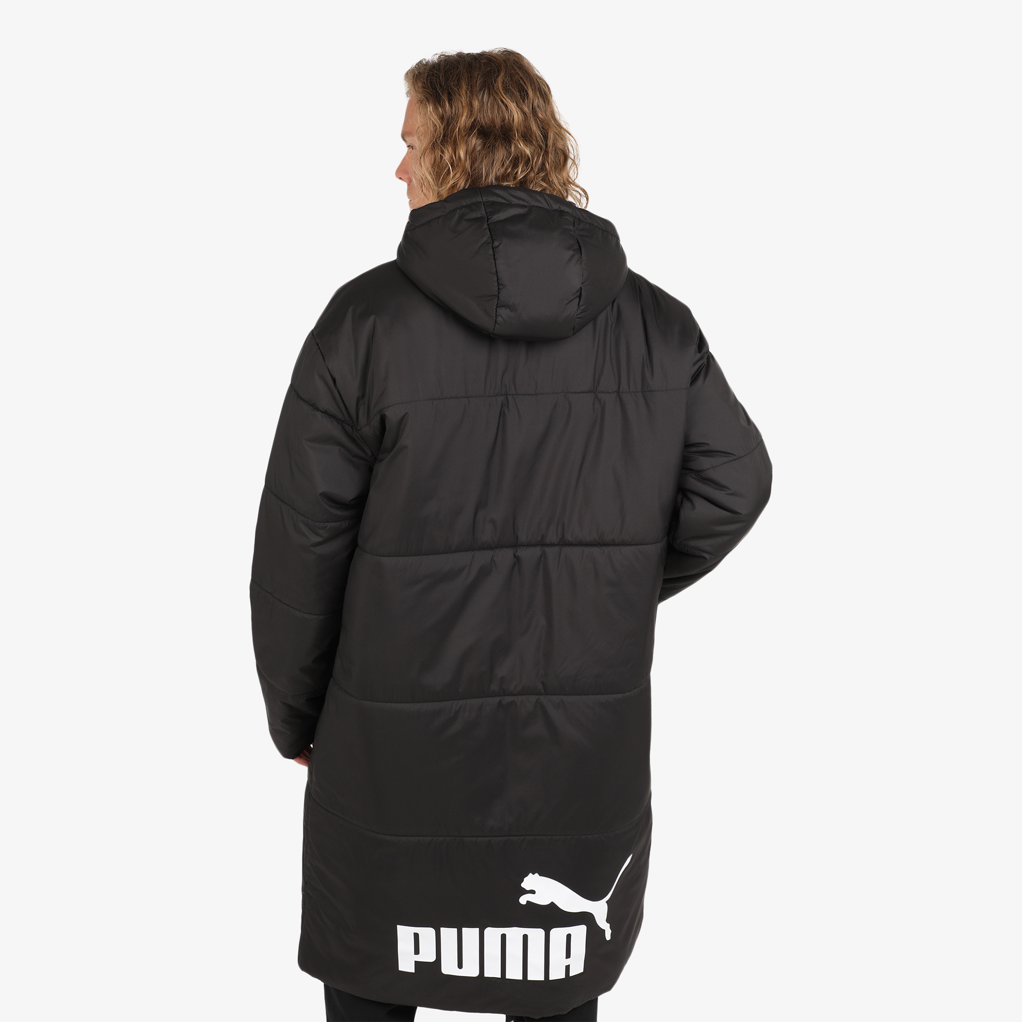 Куртки PUMA PUMA ESS+ 583590P0P-01, цвет черный, размер 48-50 Нет - фото 2