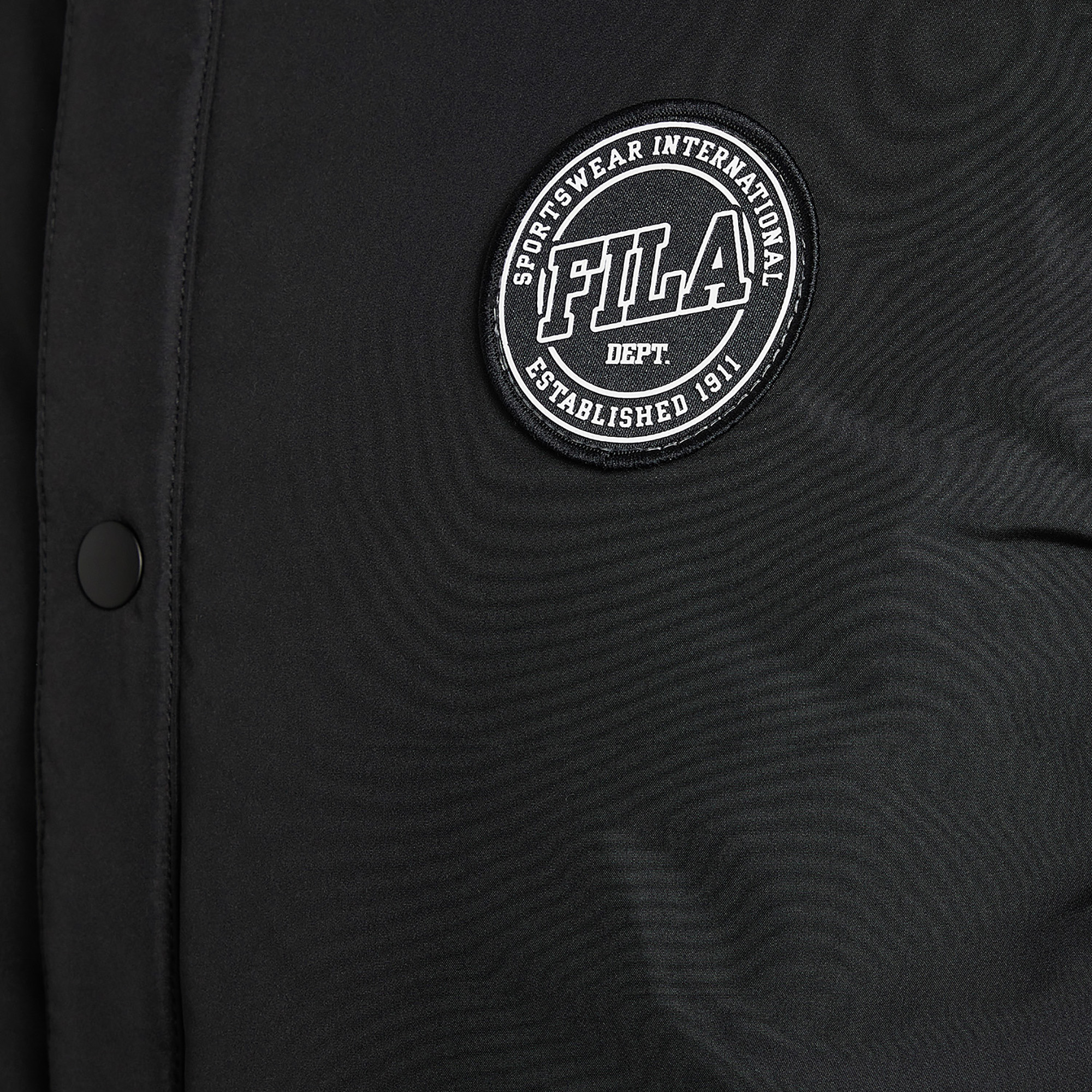 Куртки FILA Куртка FILA 115827FLA-99, цвет черный, размер 48-50 - фото 4