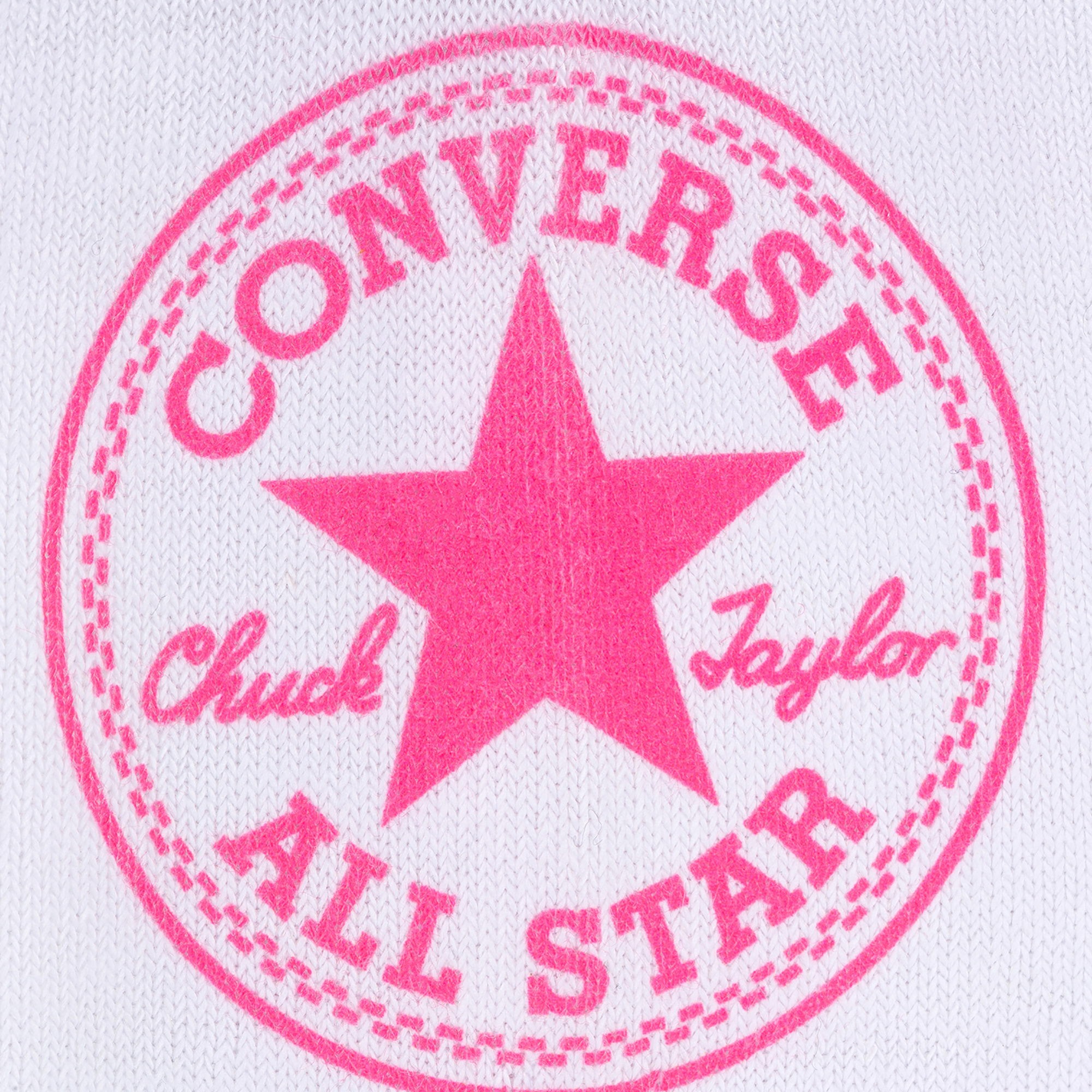 Носки Converse Converse MFC No show stamp, 3 пары E753C0Y-W, цвет белый, размер 35-38 - фото 5