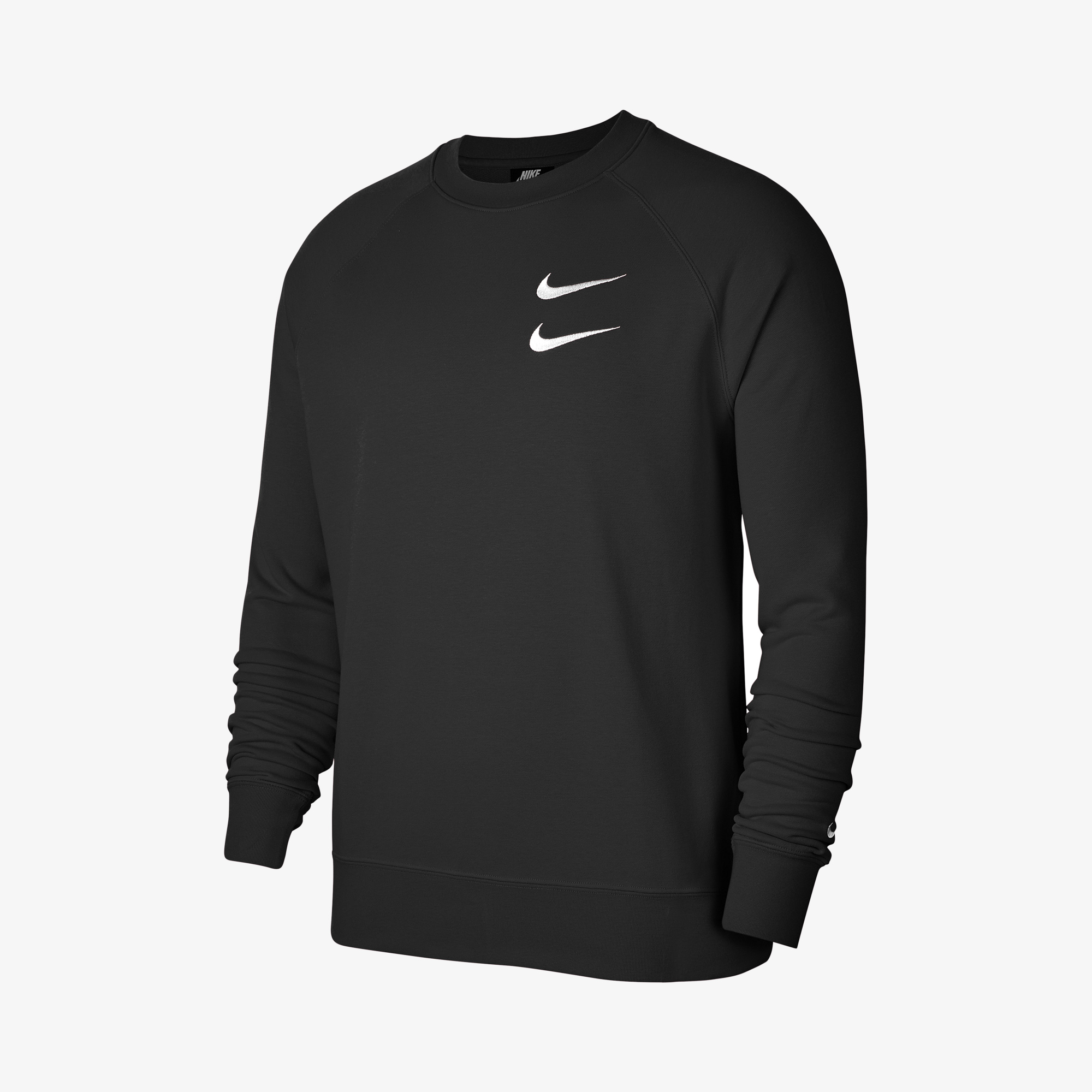 Джемперы Nike Nike Sportswear Swoosh CJ4871N06-010, цвет черный, размер 52-54 CJ4871-010 - фото 1