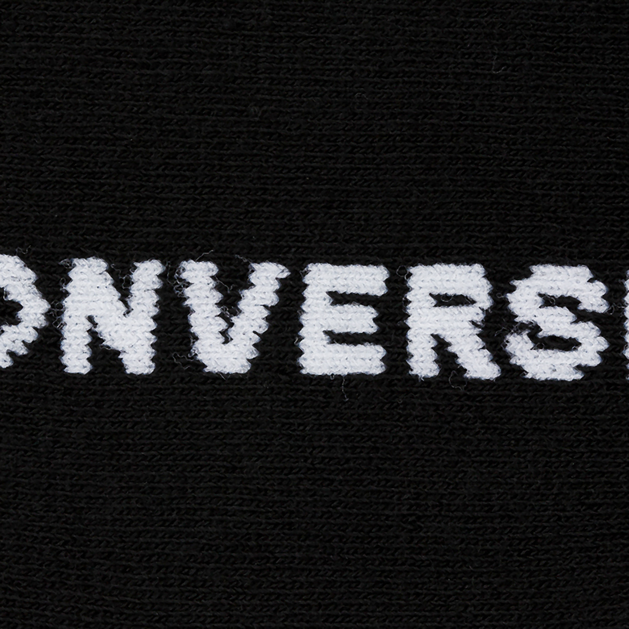Носки Converse Converse MFC Oxford Liners, 2 пары E871C0Y-O, цвет черный, размер 43-46 - фото 4