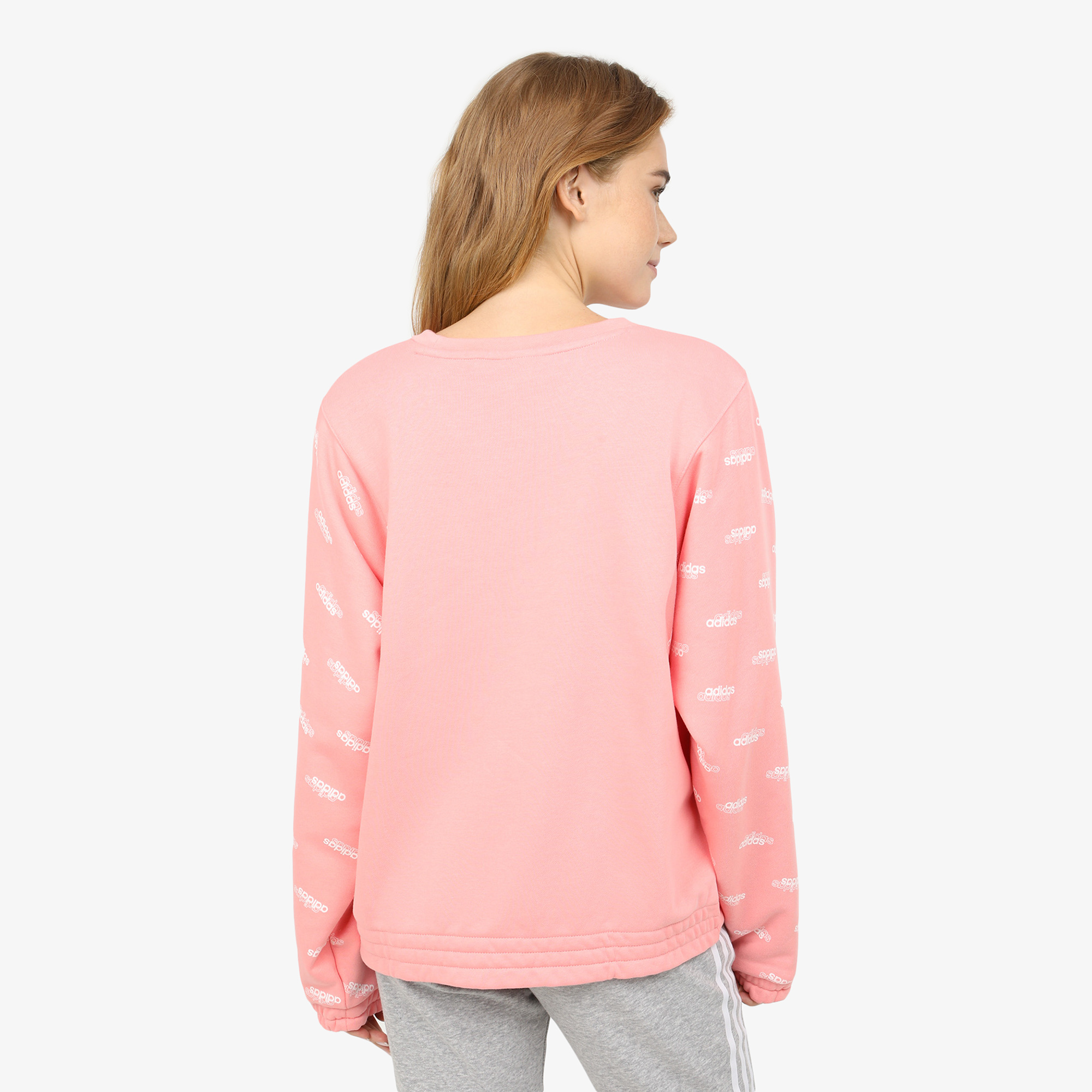 Джемперы adidas adidas Favorites FM6184A01-, цвет розовый, размер 50-52 - фото 2