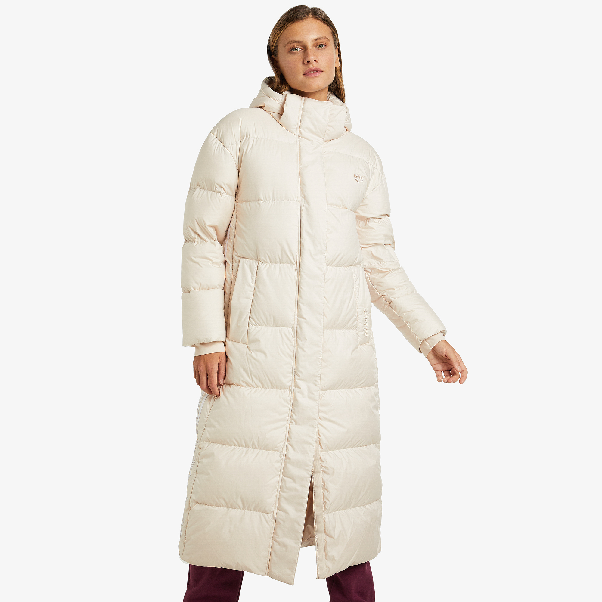 

adidas Long Down Puffer, Бежевый