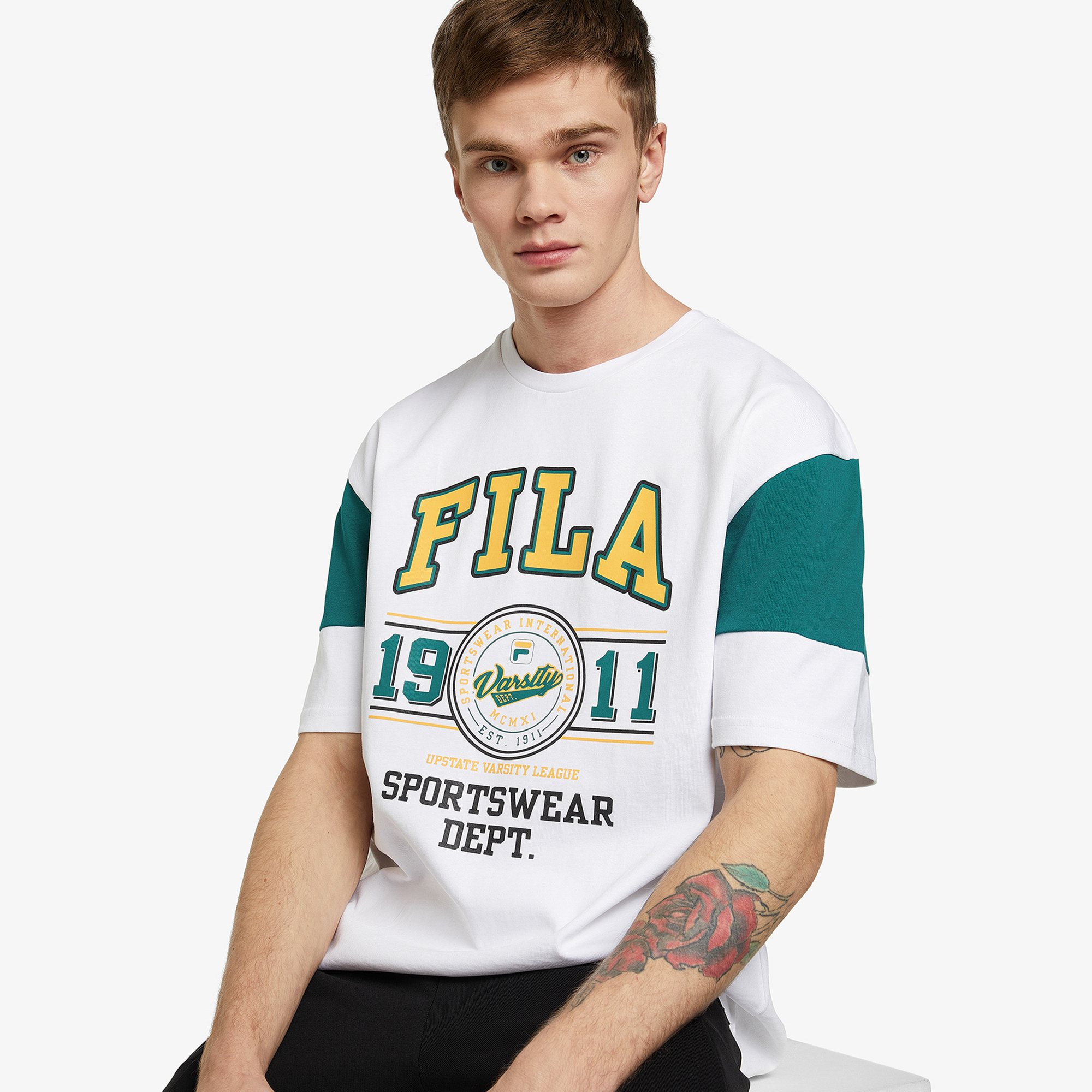 

Футболка FILA, Белый, размер