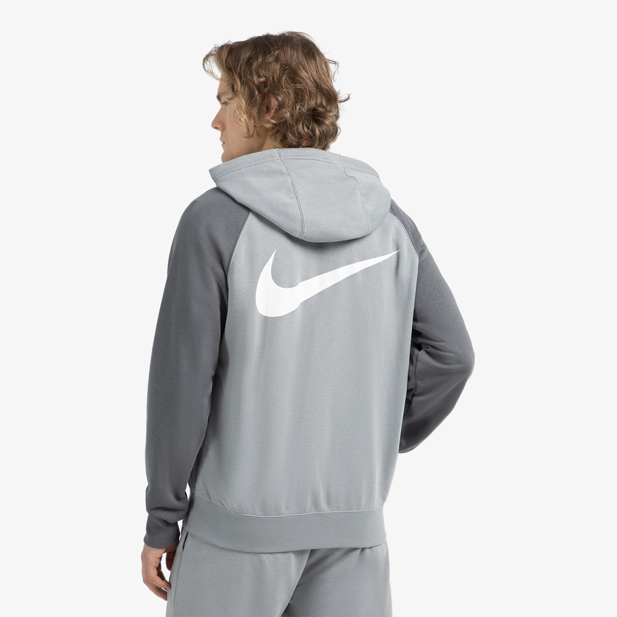 Джемперы Nike Nike Sportswear Swoosh CT7362N06-073, цвет серый, размер 52-54 CS20000244 - фото 2