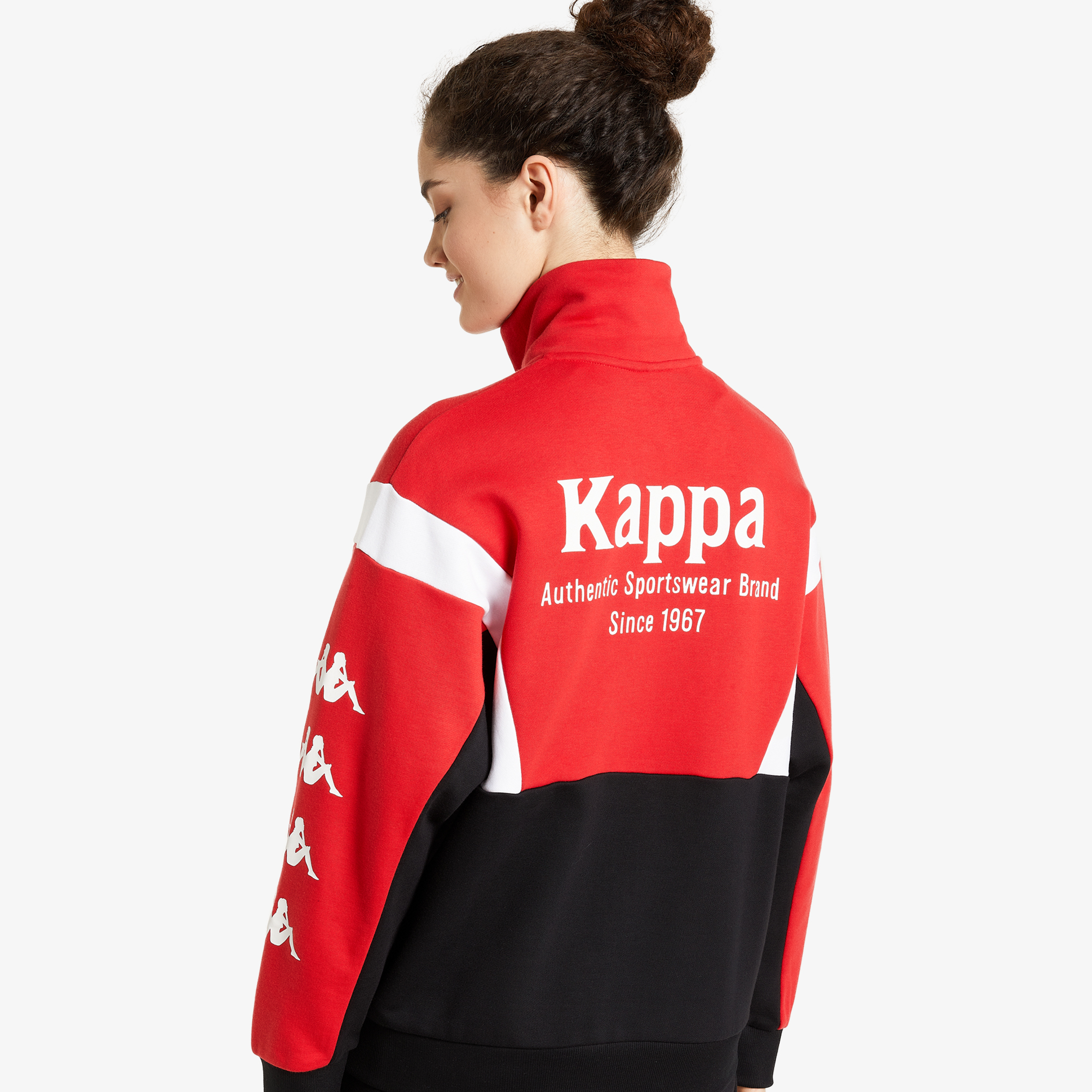 Джемперы Kappa Толстовка Kappa 110757KAP-BH, цвет красный, размер 54-56 - фото 2