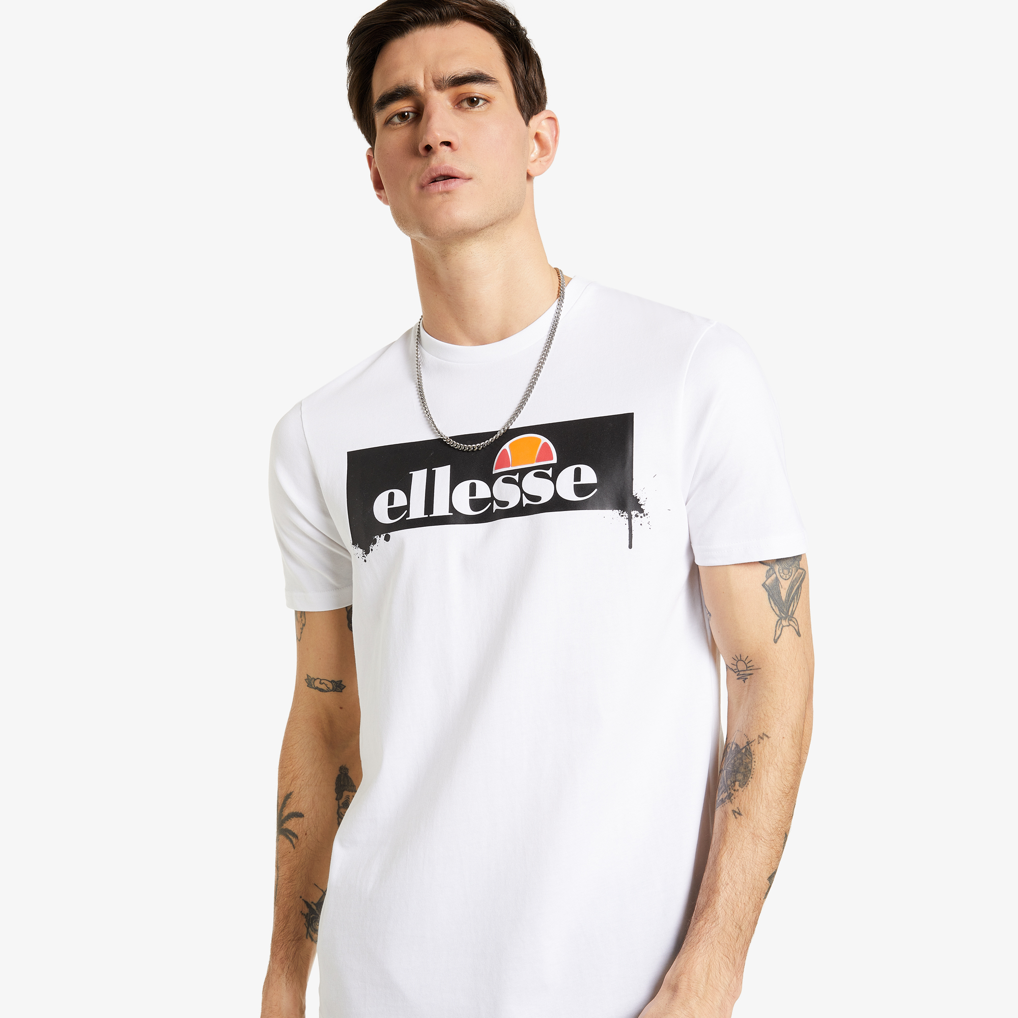 Футболки Ellesse Ellesse Sulphur SHK12262E0V-WHITE, цвет белый, размер 52 - фото 1