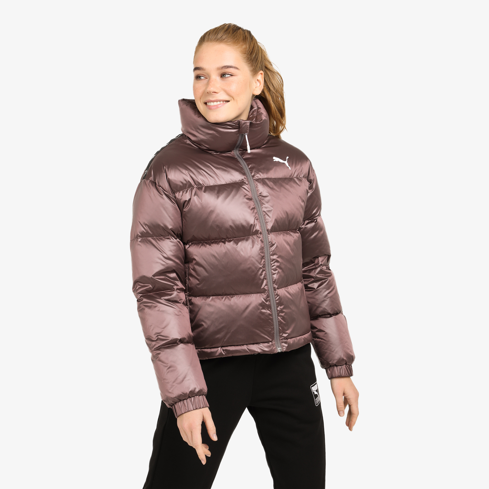 Куртки PUMA PUMA Shine 582220P0P-16, цвет розовый, размер 42-44 Нет - фото 1