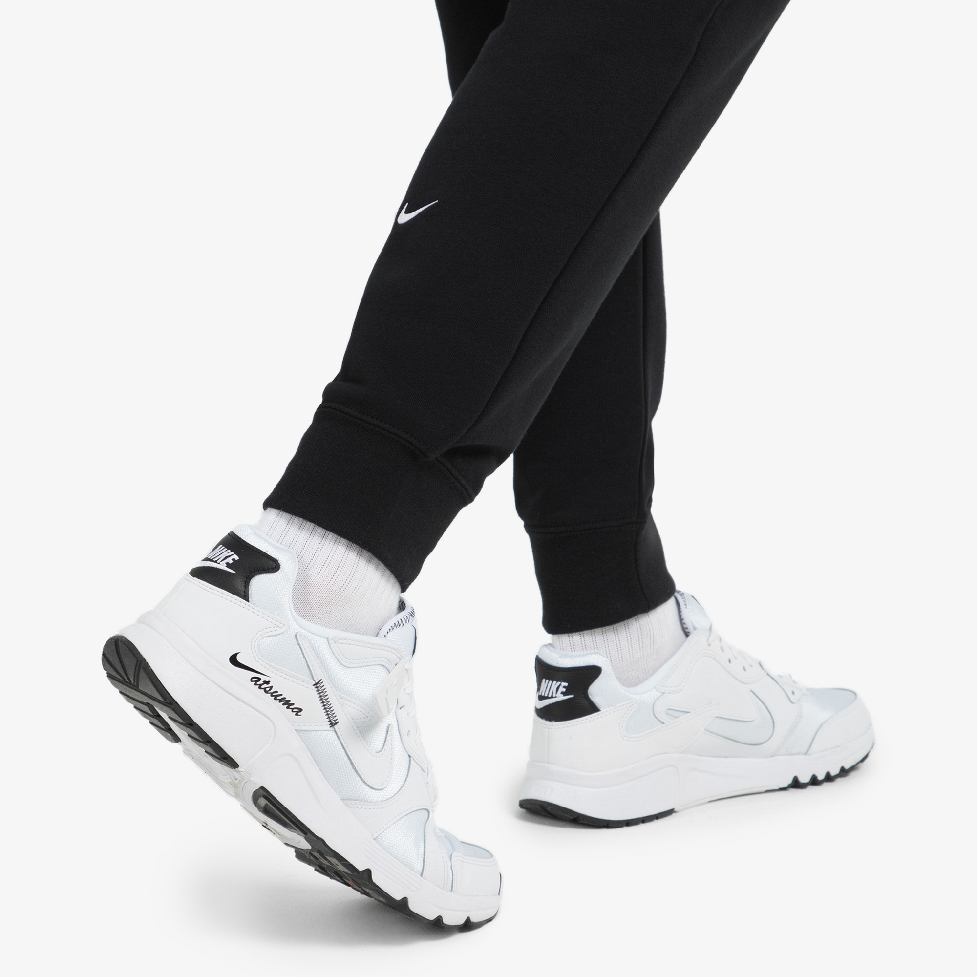 Брюки Nike Nike Sportswear Swoosh CJ4880N06-010, цвет черный, размер 50-52 CJ4880-010 - фото 5