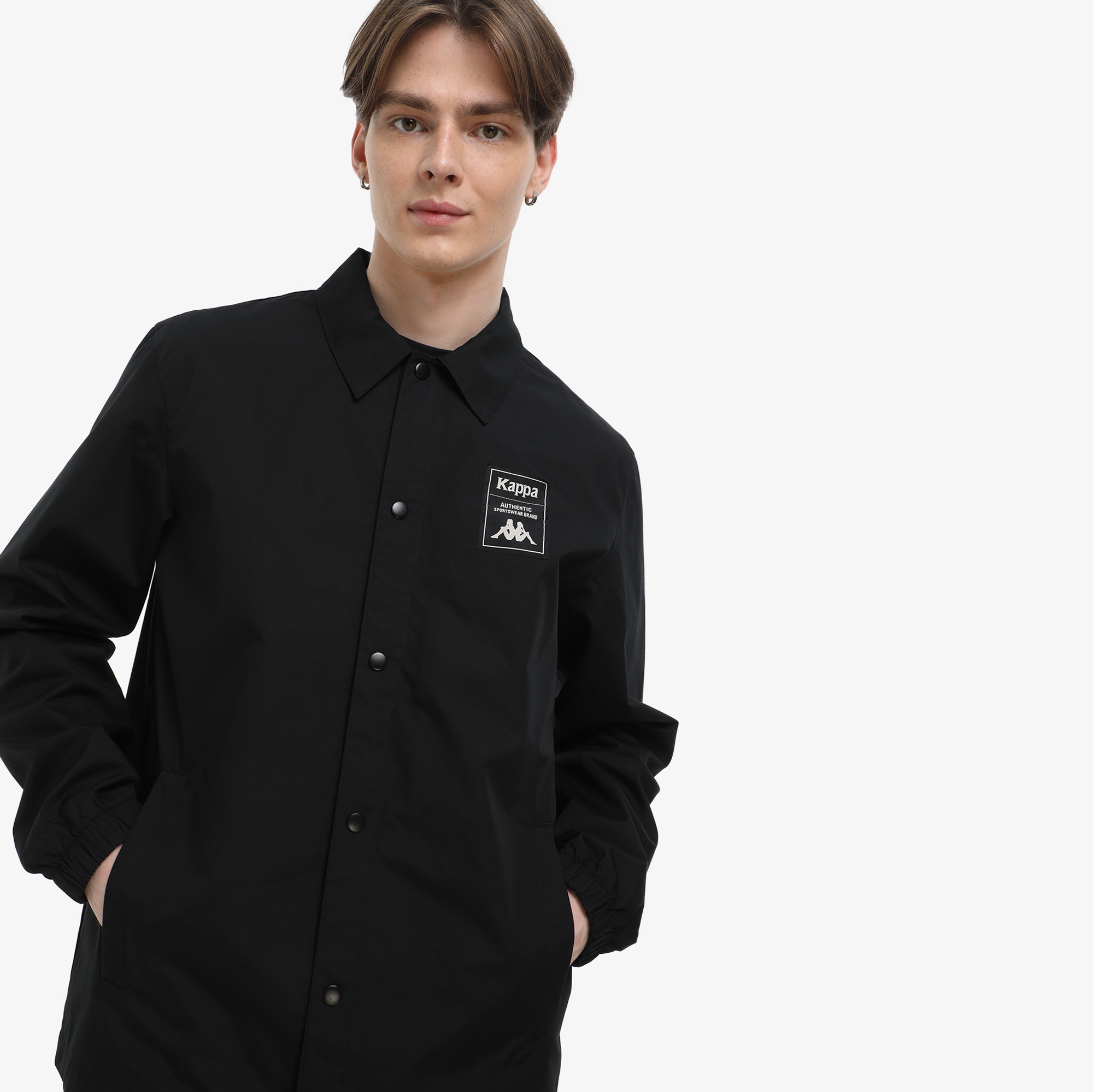 Куртка Kappa, Черный 129485KAP-99, размер RUS 48-50 | EUR M