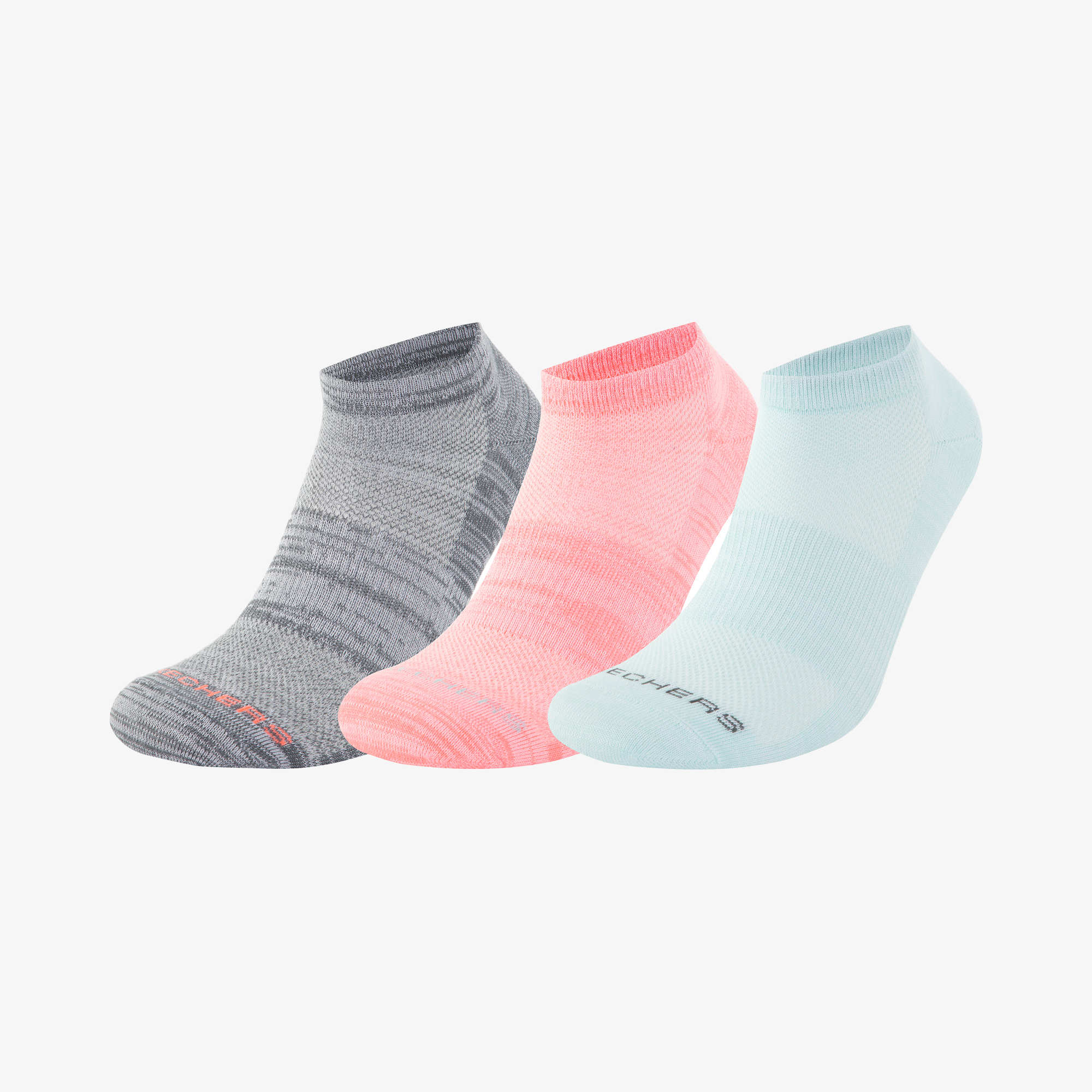 

Носки Skechers, 3 пары, Серый, Носки Skechers, 3 пары