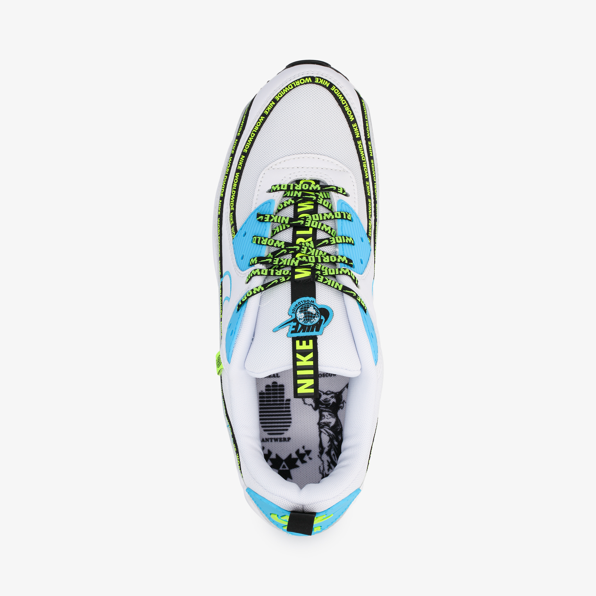 Кроссовки Nike Nike Air Max 90 SE CZ6419N06-100, цвет белый, размер 45 - фото 5