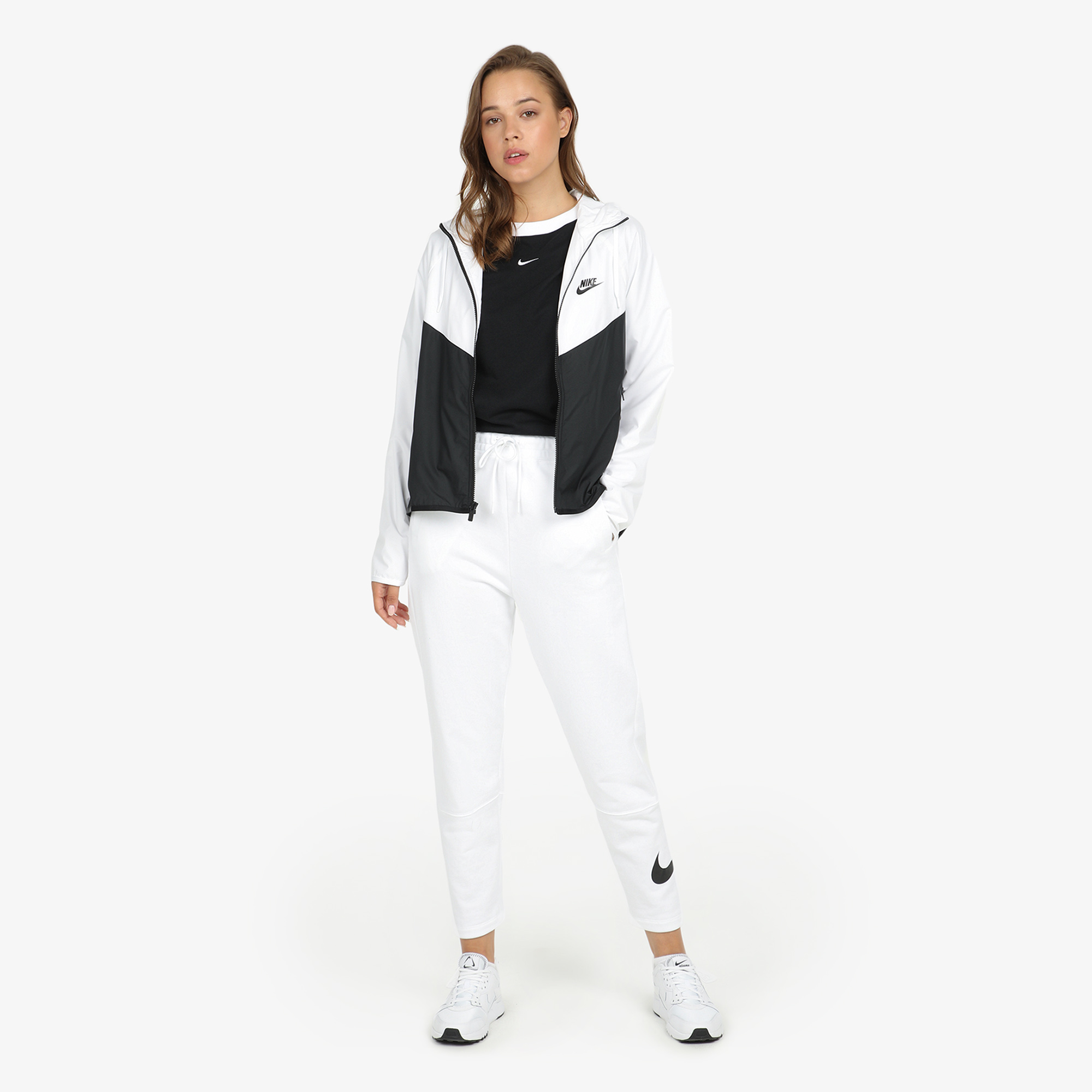 Куртки Nike Nike Sportswear Windrunner BV3939N06-101, цвет белый, размер 40-42 - фото 3