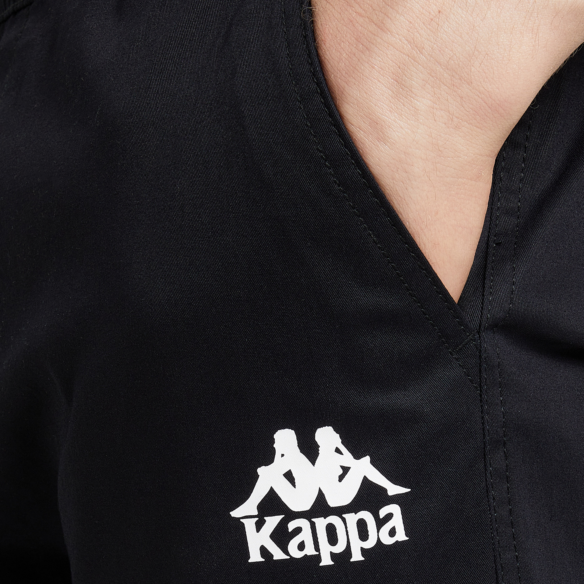 Брюки Kappa Брюки Kappa 107940KAP-99, цвет черный, размер 50 Нет - фото 4