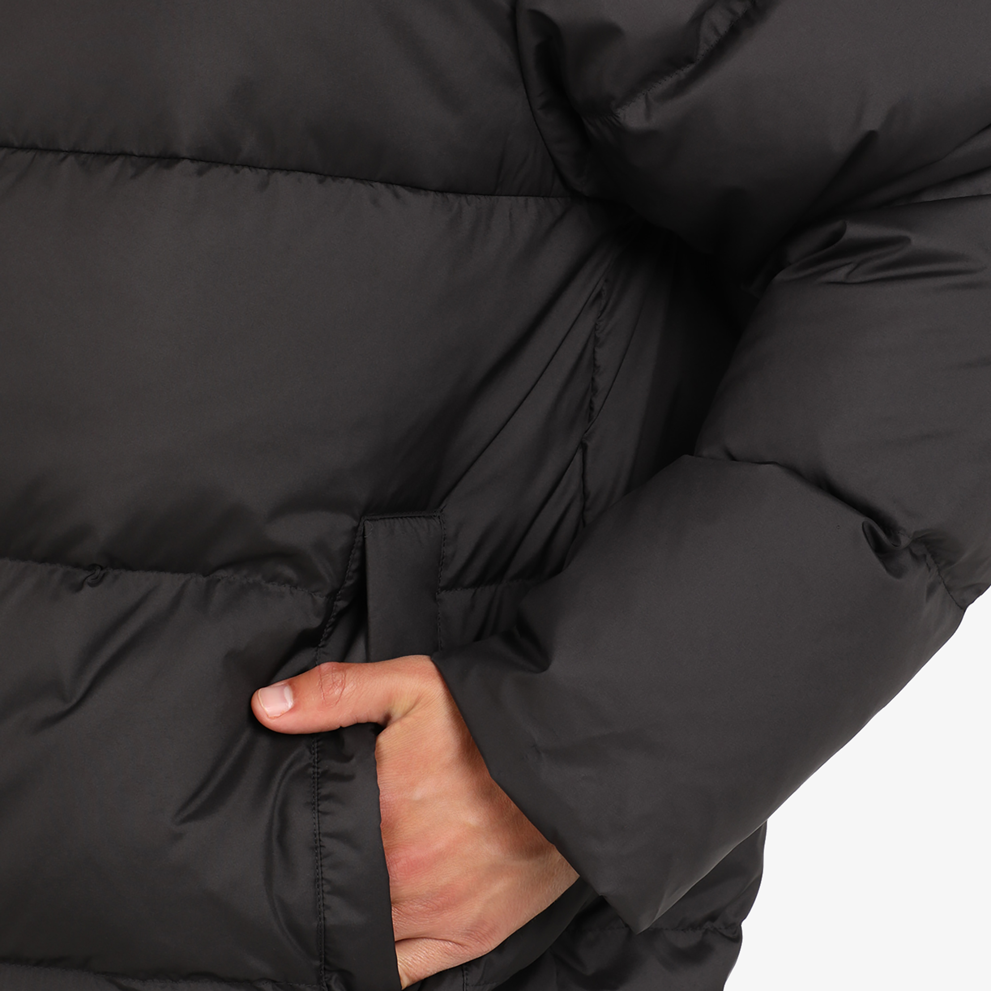 Куртки PUMA PUMA ESS+ 582156P0P-01, цвет черный, размер 50-52 Нет - фото 5