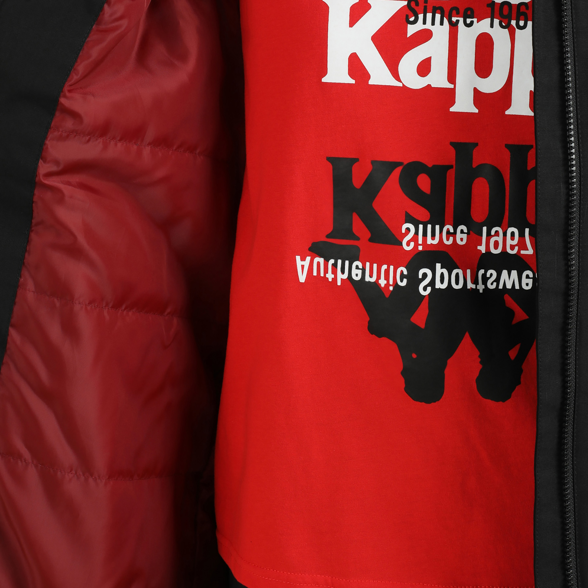 Куртки Kappa Куртка Kappa 104860KAP-99, цвет черный, размер 44 CA21001205 Нет - фото 4