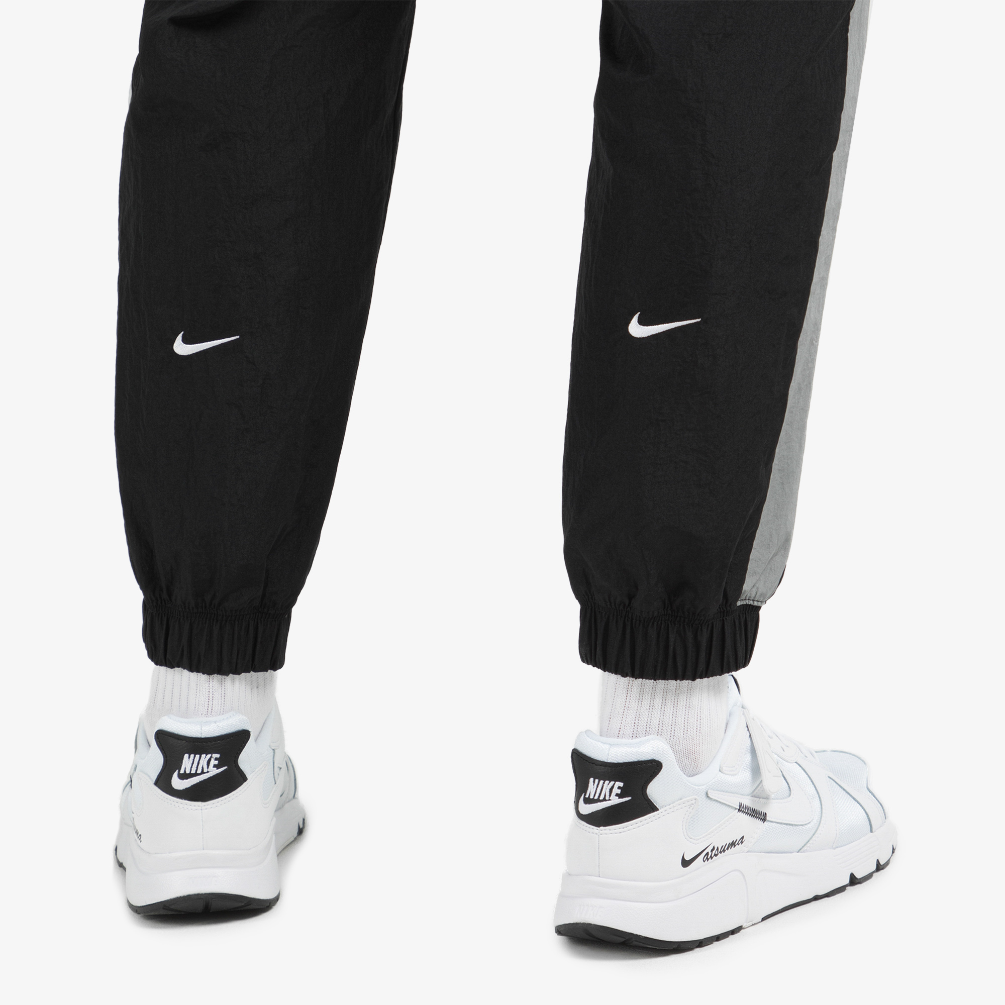 Брюки Nike Nike Sportswear Swoosh CJ4877N06-010, цвет черный, размер 46-48 CJ4877-010 - фото 6