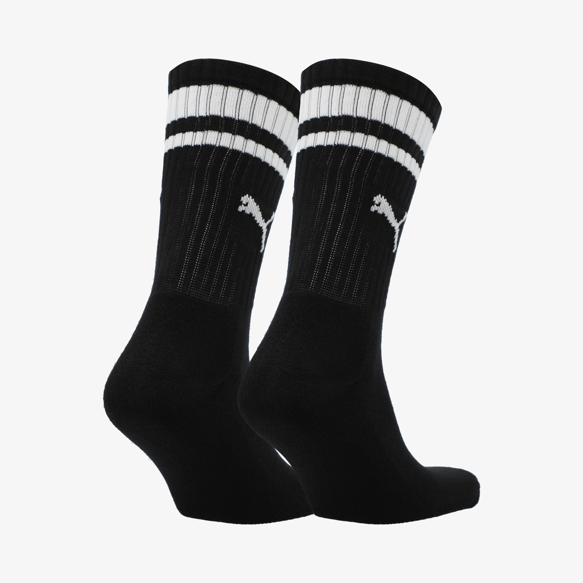 

PUMA Crew Heritage Stripe, 2 пары, Черный, PUMA Crew Heritage Stripe, 2 пары