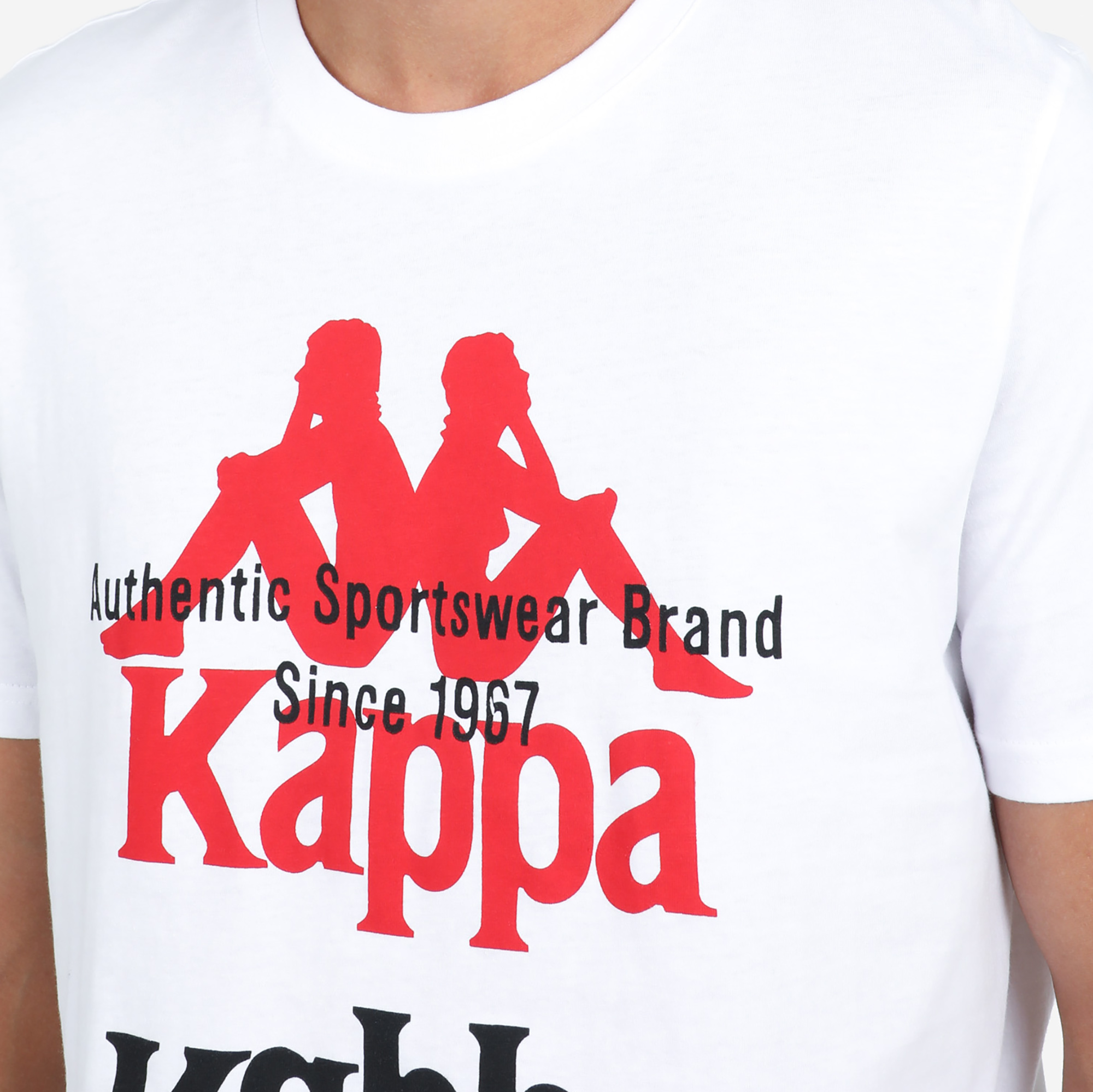 Футболки Kappa Футболка Kappa 104651KAP-00, цвет белый, размер 44-46 - фото 4