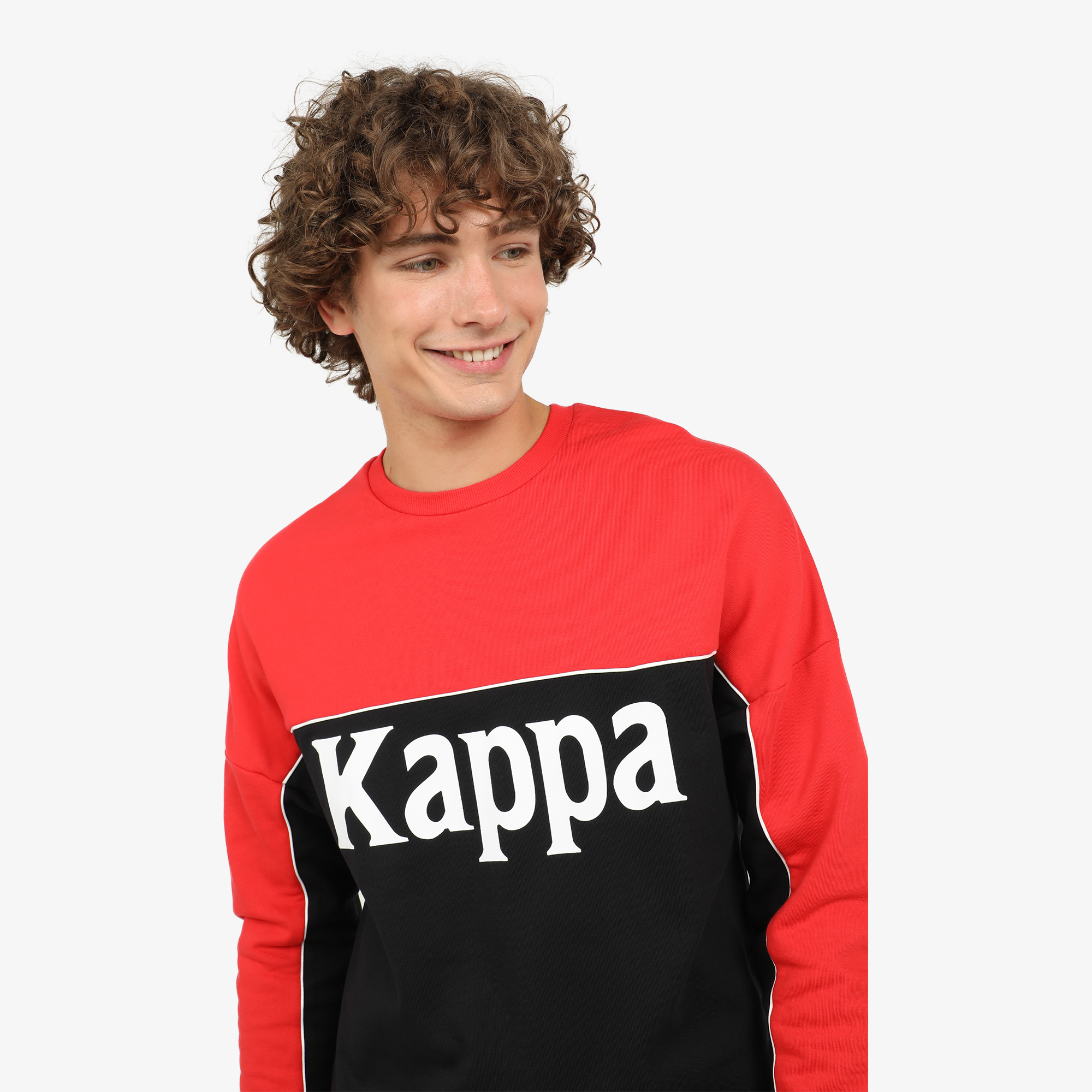 Джемперы Kappa Свитшот Kappa 104642KAP-BH, цвет черный, размер 52 - фото 4