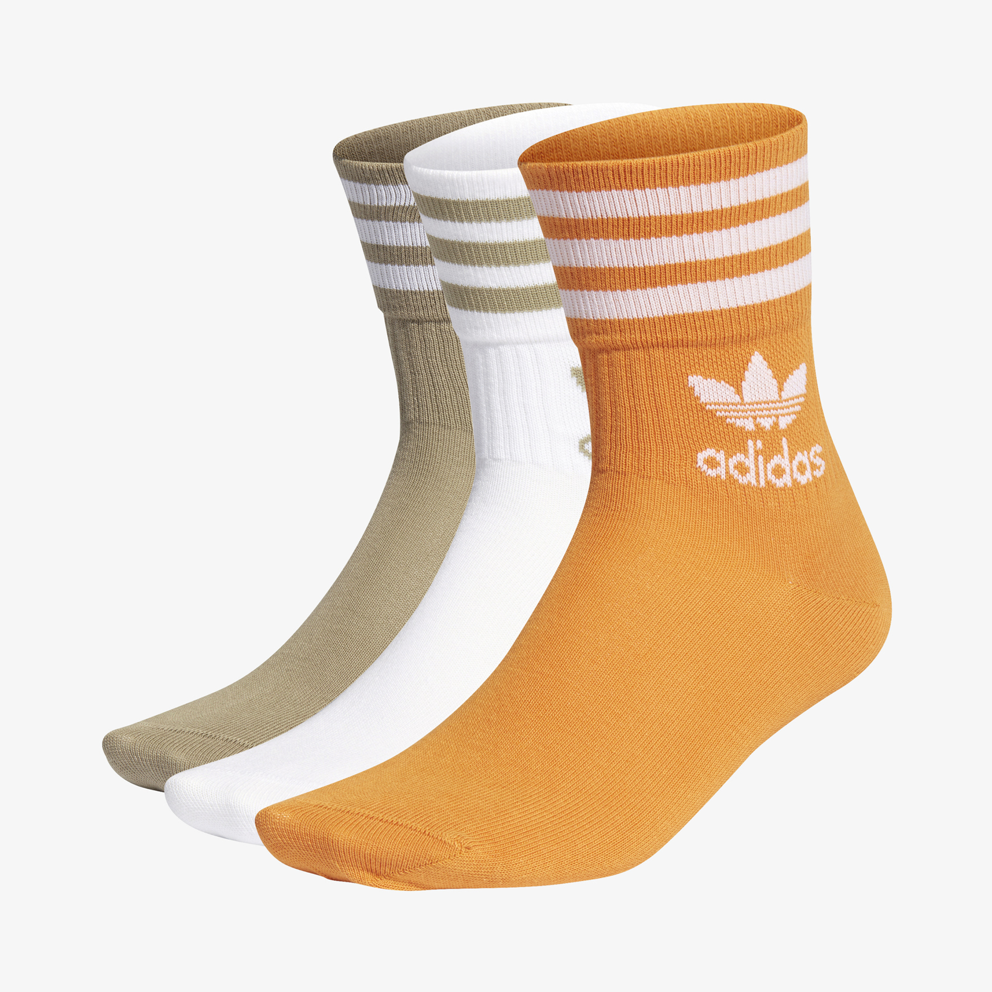 

Носки adidas, 3 пары, Мультицвет, размер