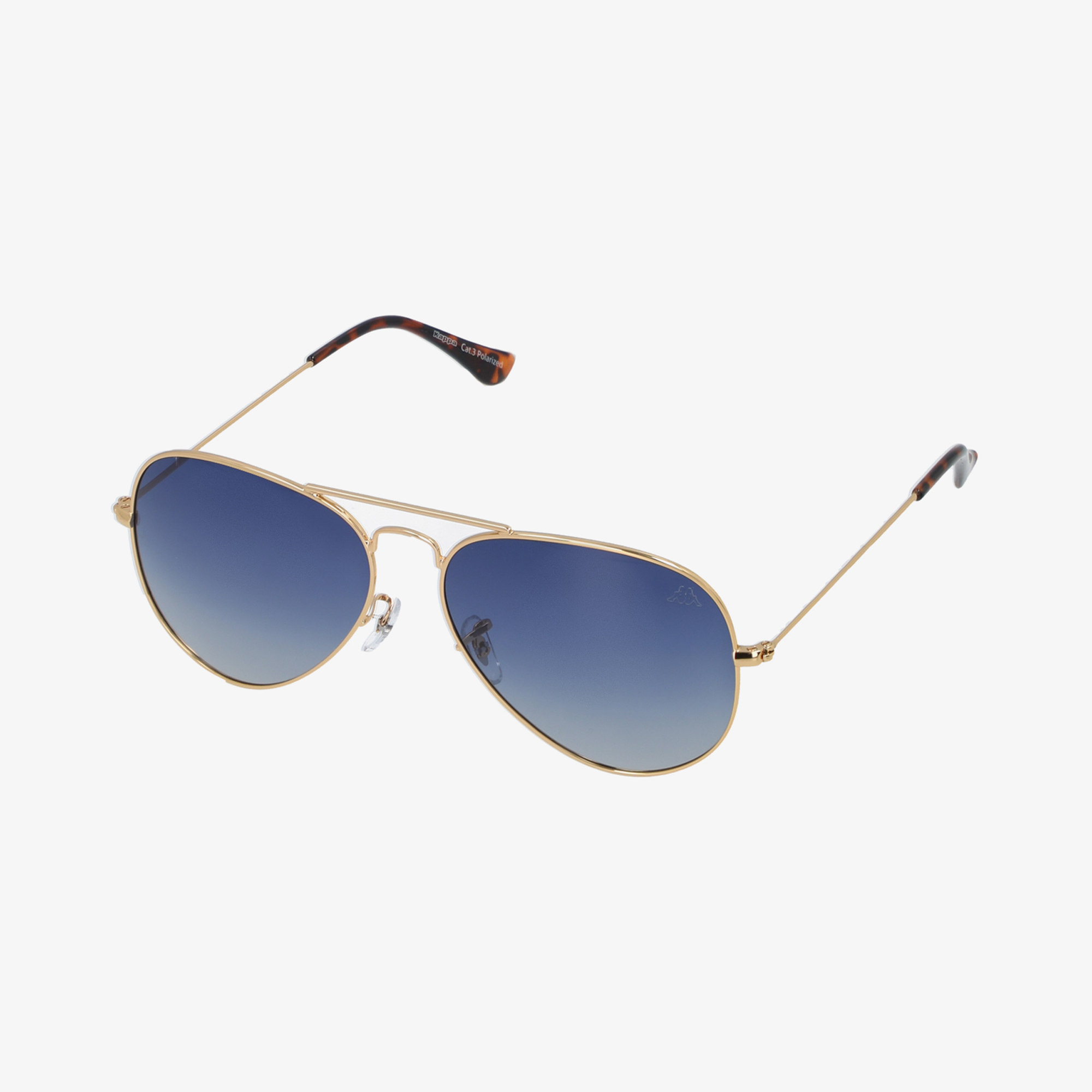 Солнцезащитные очки Kappa, Золотой 121123KAP-MX, цвет голубой - фото 1