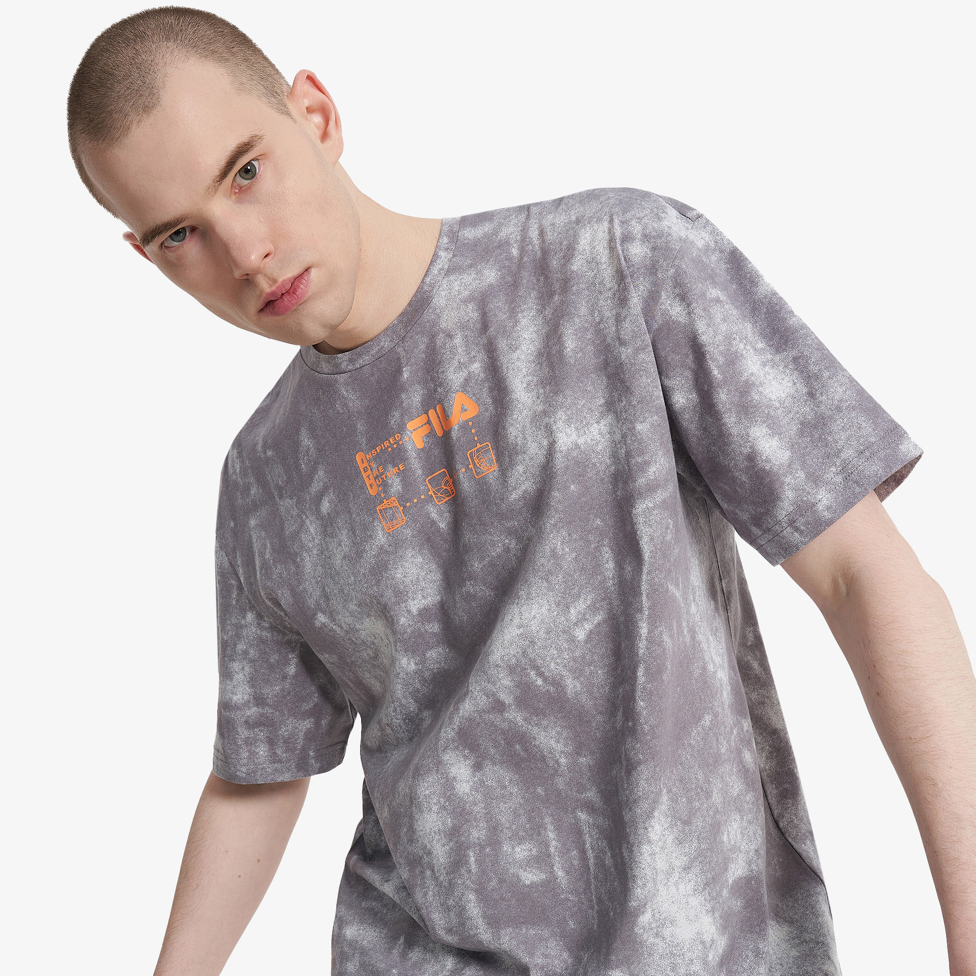 

Мужская футболка FILA, Серый