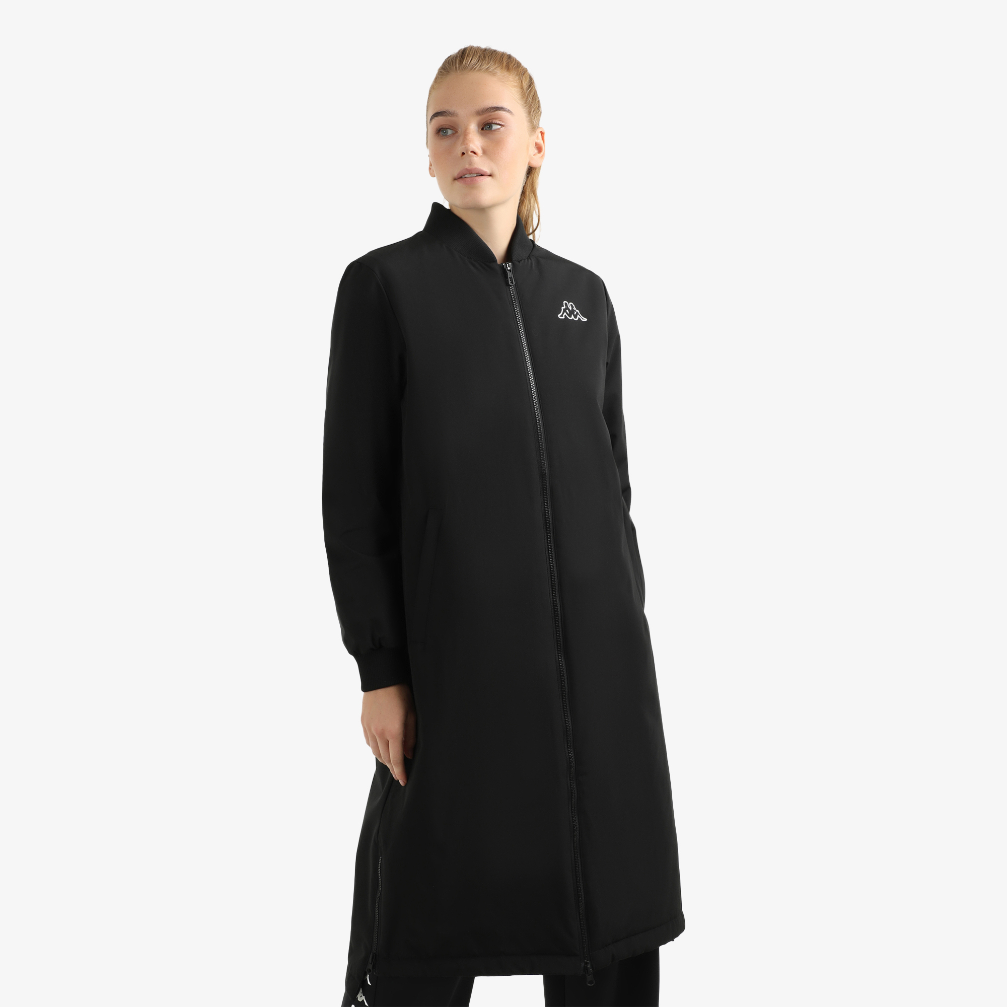 Куртки Kappa Куртка Kappa 104860KAP-99, цвет черный, размер 44 CA21001205 Нет - фото 1