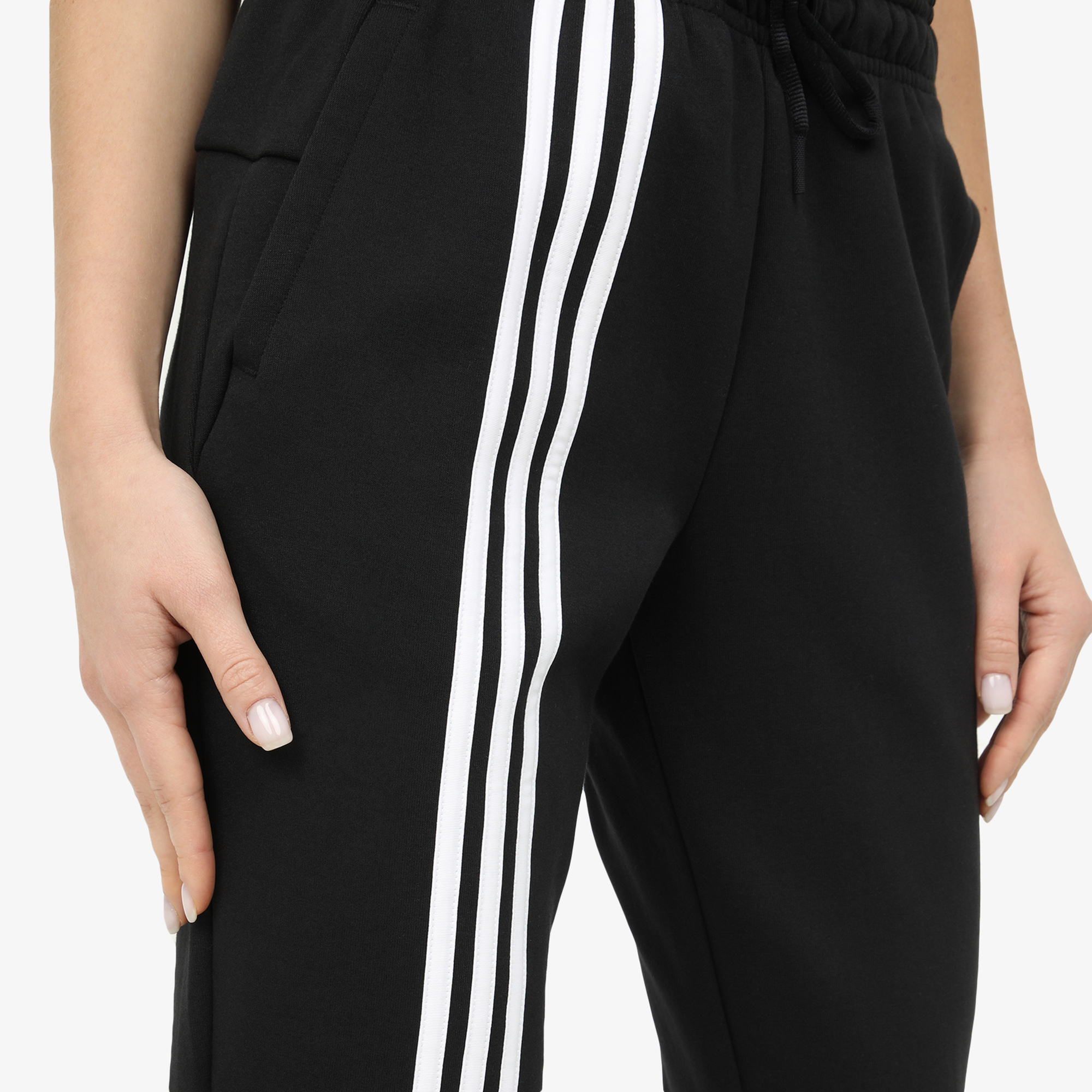 Брюки adidas adidas Must Haves 3-Stripes DX7972A01-, цвет черный, размер 38-40 - фото 4