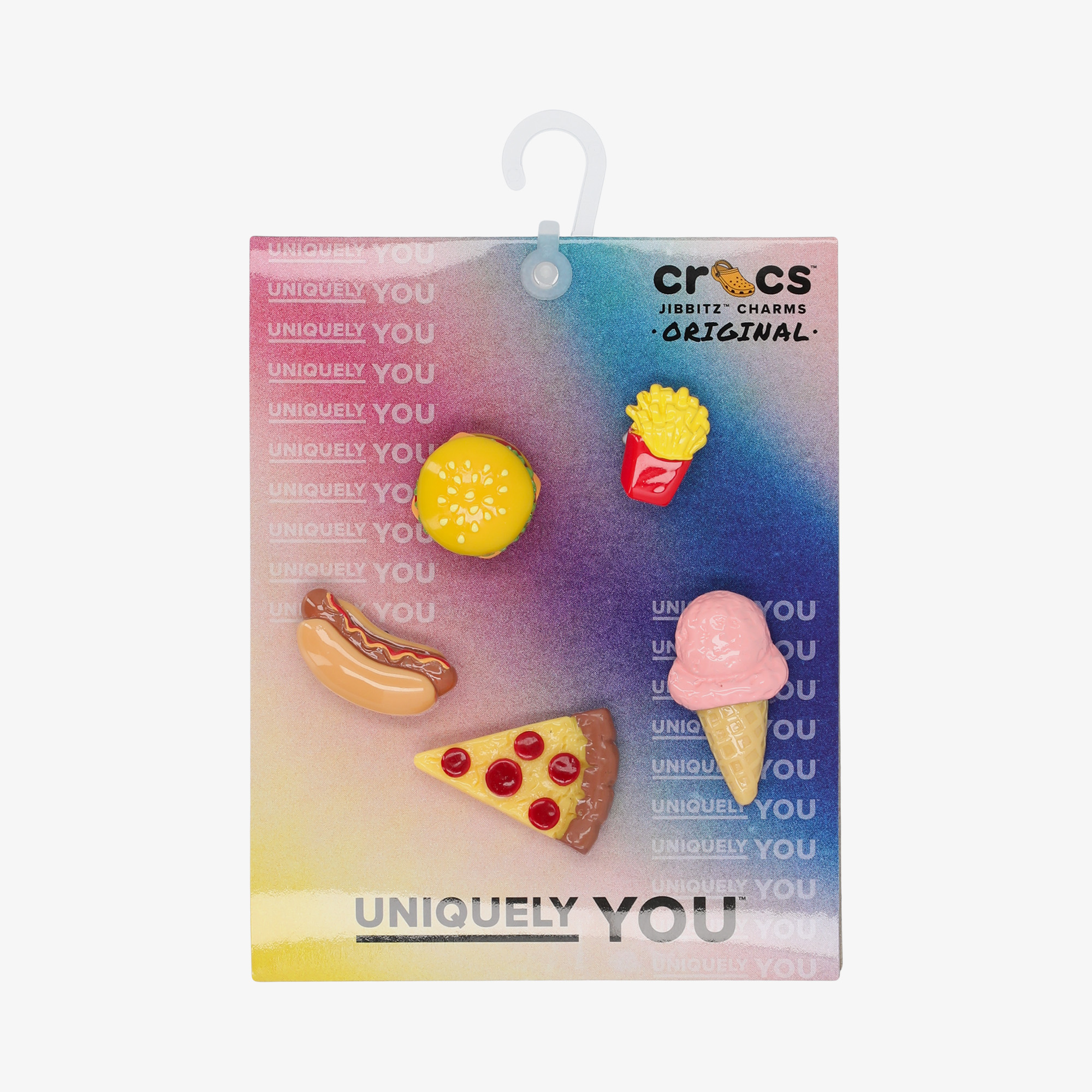 Crocs Mini 3D Food 5 Pack, Мультицвет 10011874C1G- 10011874C1G-. - фото 1