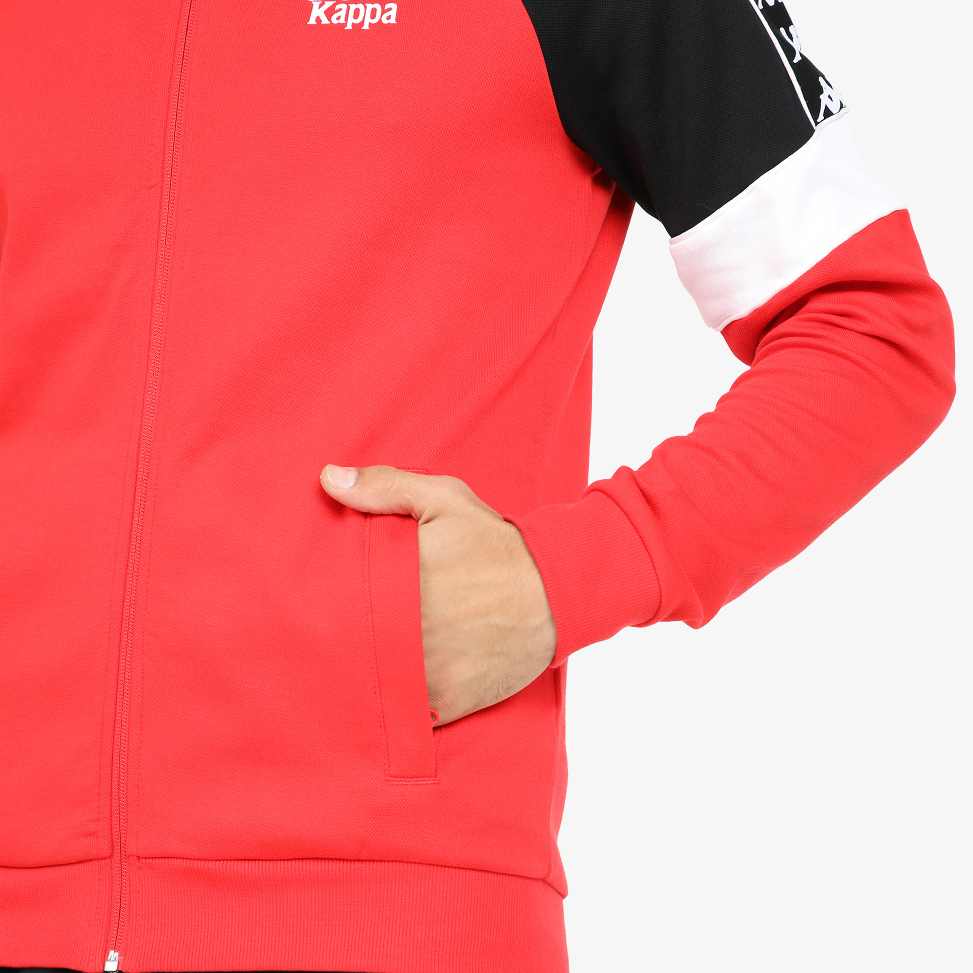 Джемперы Kappa Толстовка Kappa 104643KAP-R2, цвет красный, размер 50 - фото 4