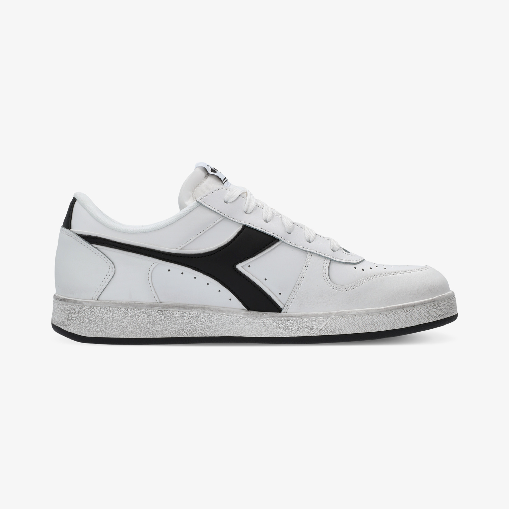 Мужские кеды Diadora Magic Basket Low Icona, Белый Вид№4