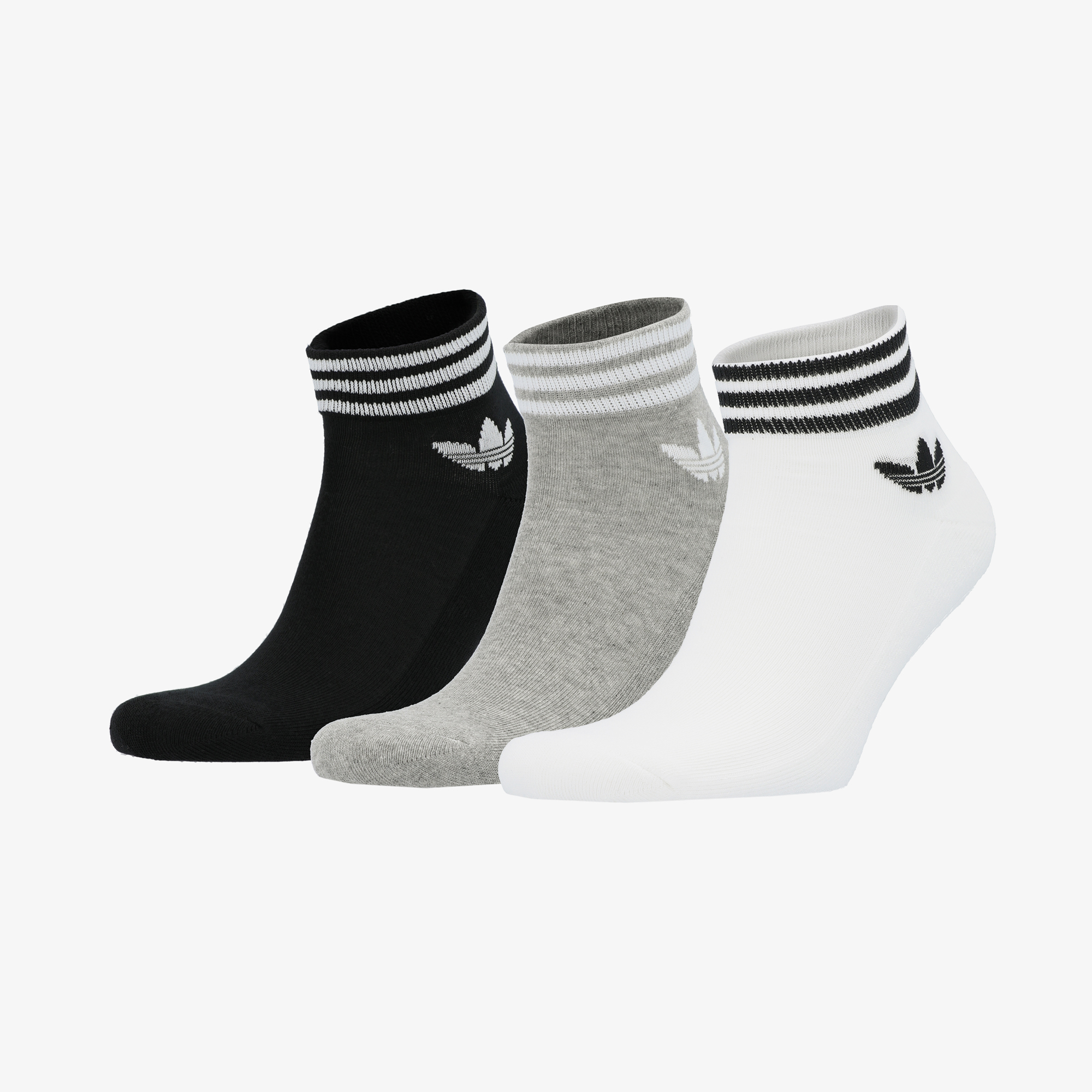 Носки adidas adidas Tref Ank HC, 3 пары HC9550A01-, цвет белый, размер 39-42