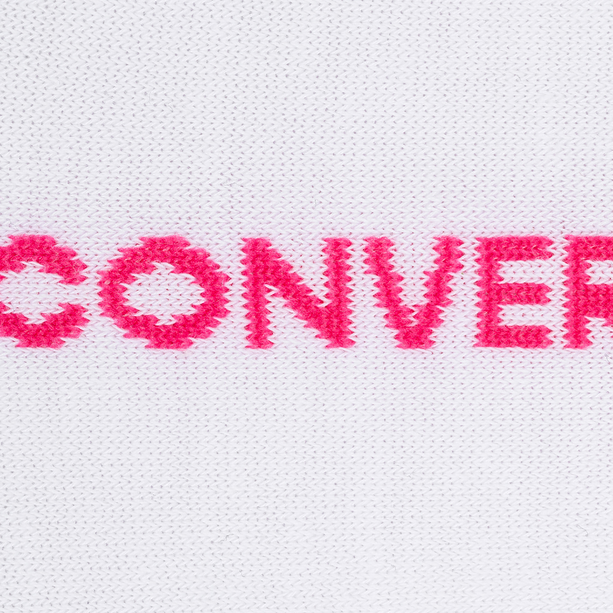 Носки Converse Converse MFC No show stamp, 3 пары E753C0Y-W, цвет белый, размер 35-38 - фото 4