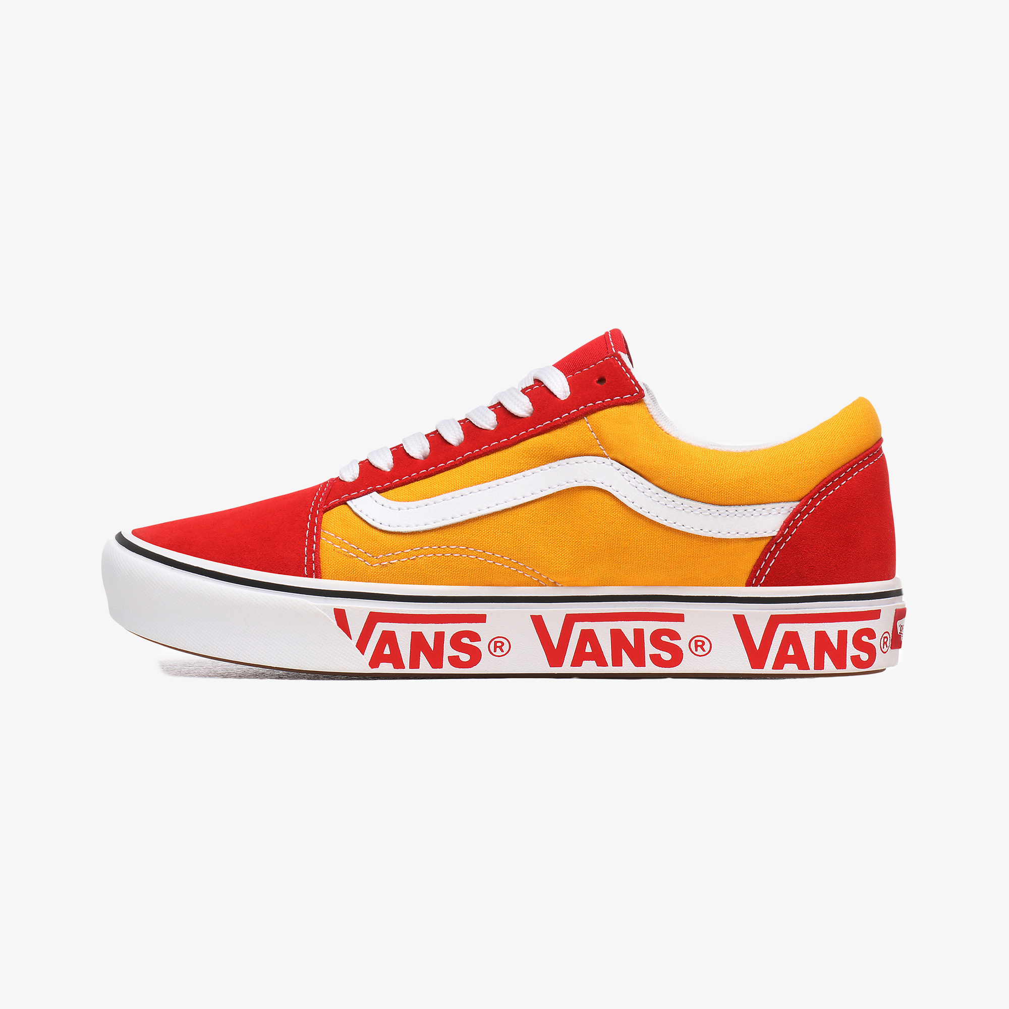 Кеды Vans Vans ComfyCush Old Skool VA3WMAWX4V0D-, цвет красный, размер 41 - фото 1