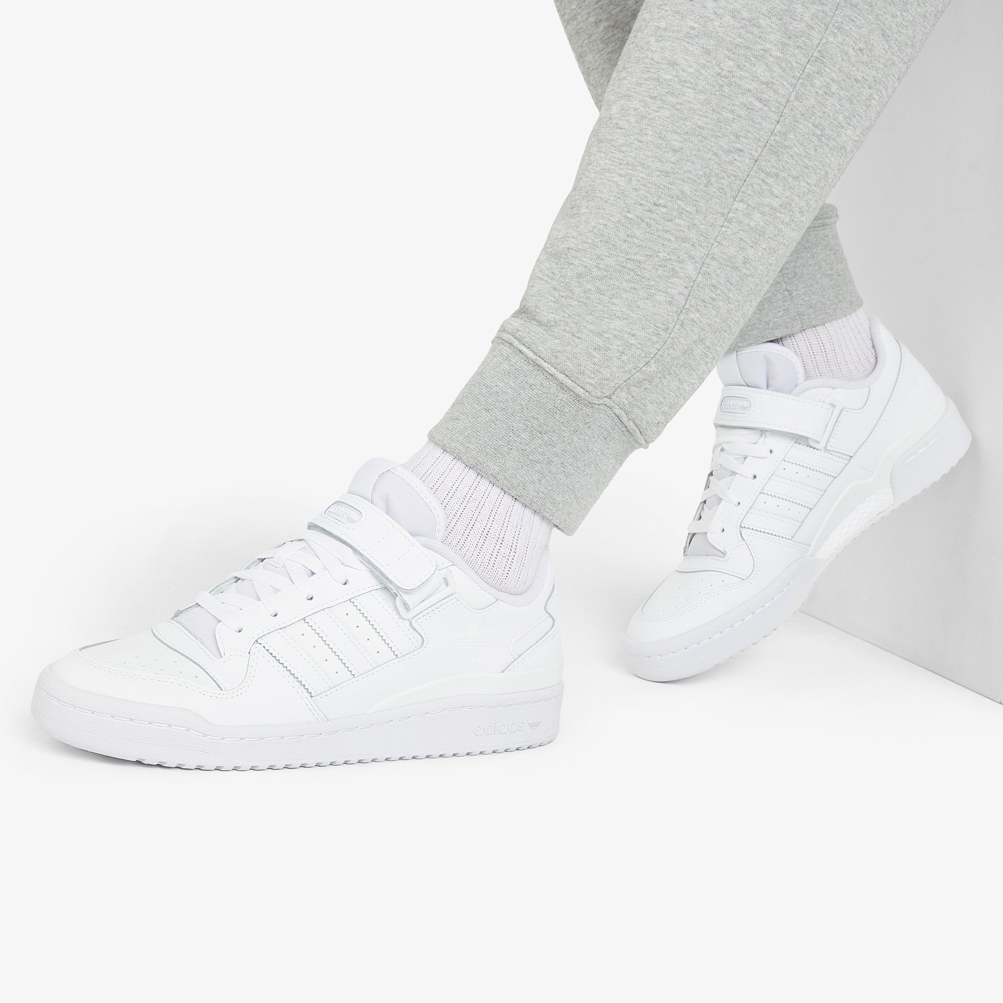 Кеды adidas adidas Forum FY7755A01-, цвет белый, размер 44.5 - фото 7