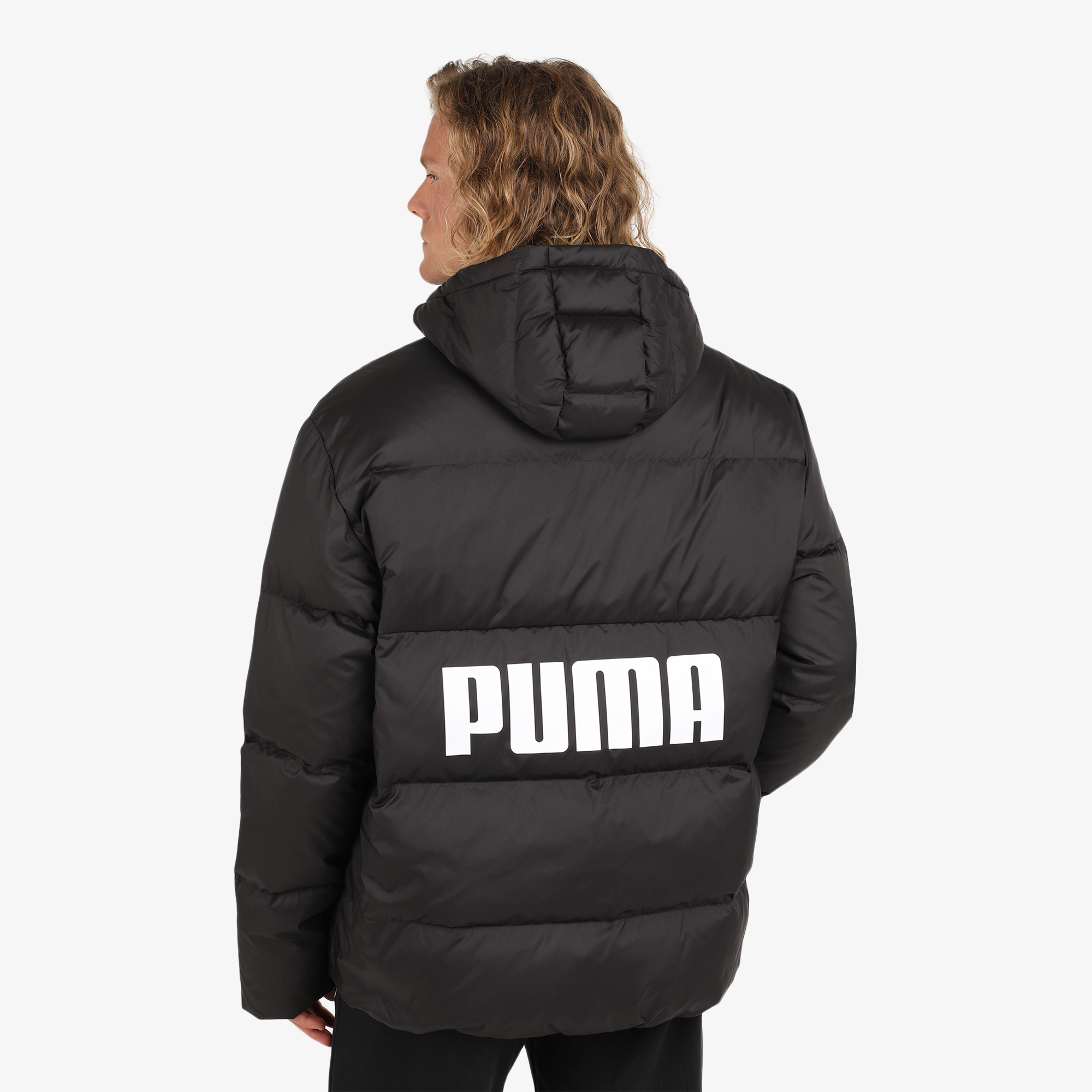Куртки PUMA PUMA ESS+ 582156P0P-01, цвет черный, размер 50-52 Нет - фото 2