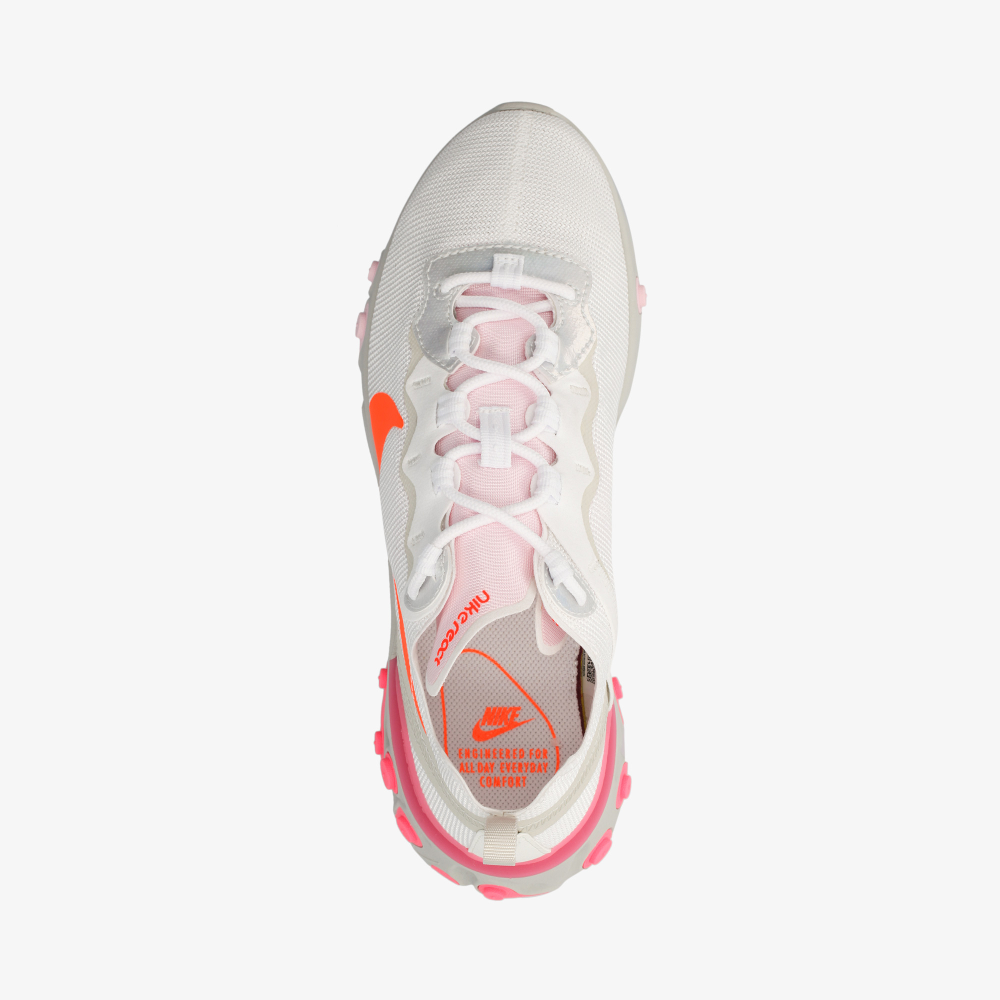 Кроссовки Nike Nike React Element 55 CV3035N06-100, цвет белый, размер 39 - фото 5