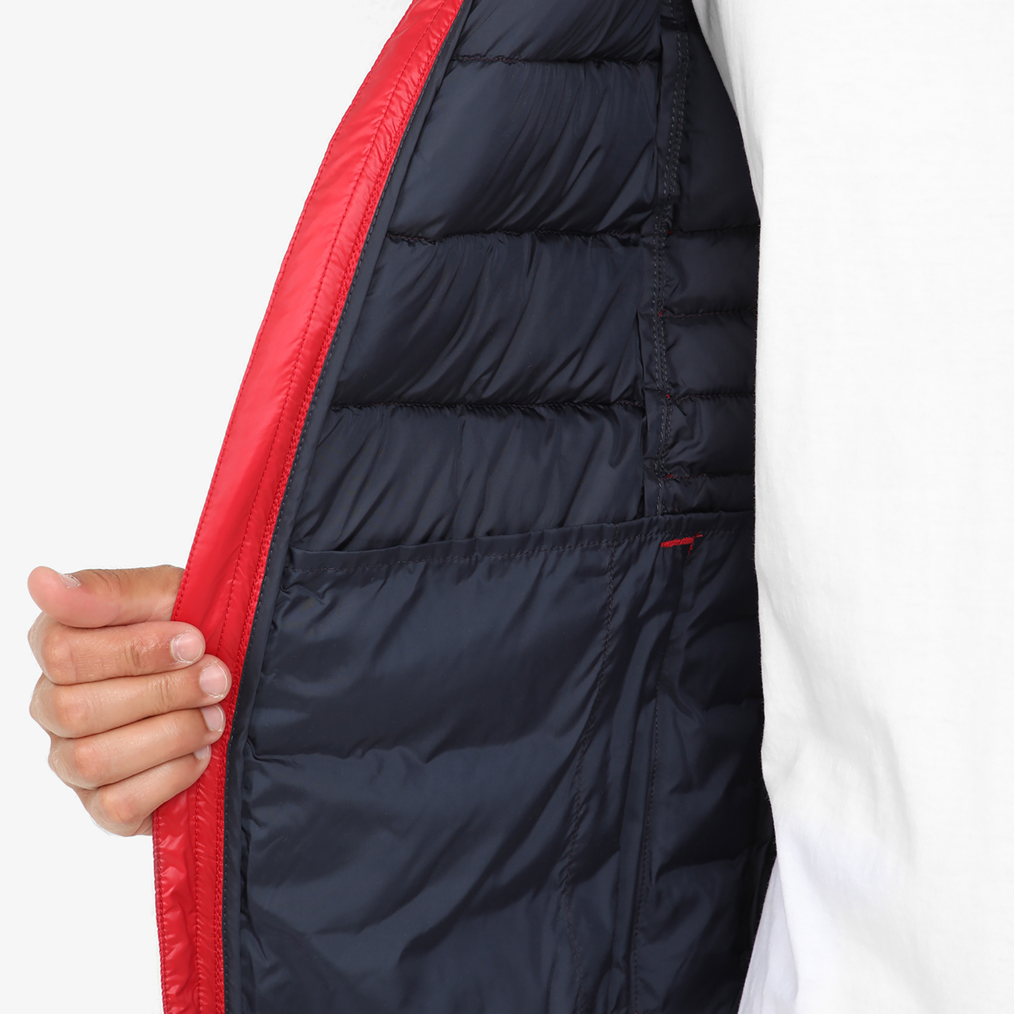 Куртки FILA Куртка FILA 104574FLA-R2, цвет красный, размер 48 Нет - фото 6