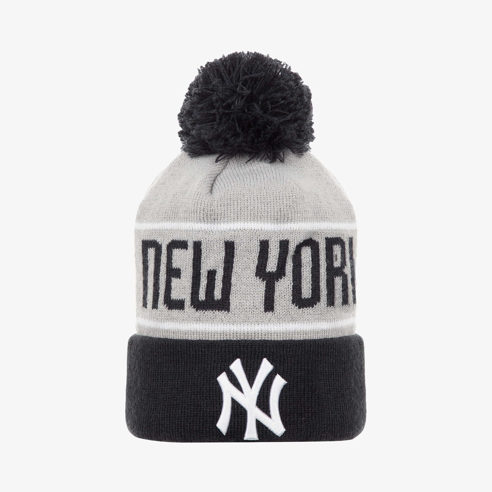 Шапки New Era New Era New York Yankees 12505741N0H-NVYGRA, цвет серый, размер Без размера - фото 1